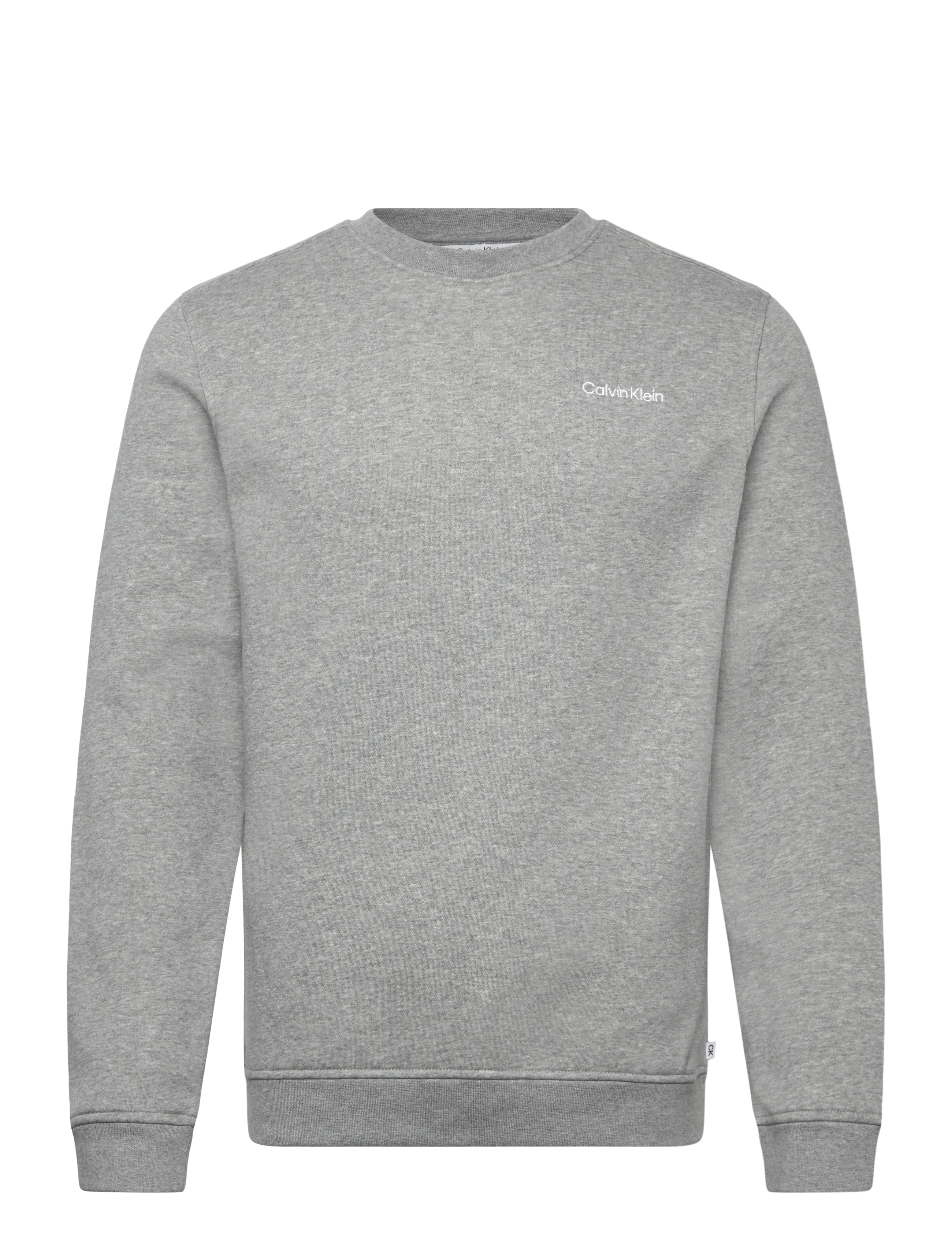 Calvin Klein Golf WEST LAKE CREW SWEATSHIRT - Tops - GREYMARL / grey