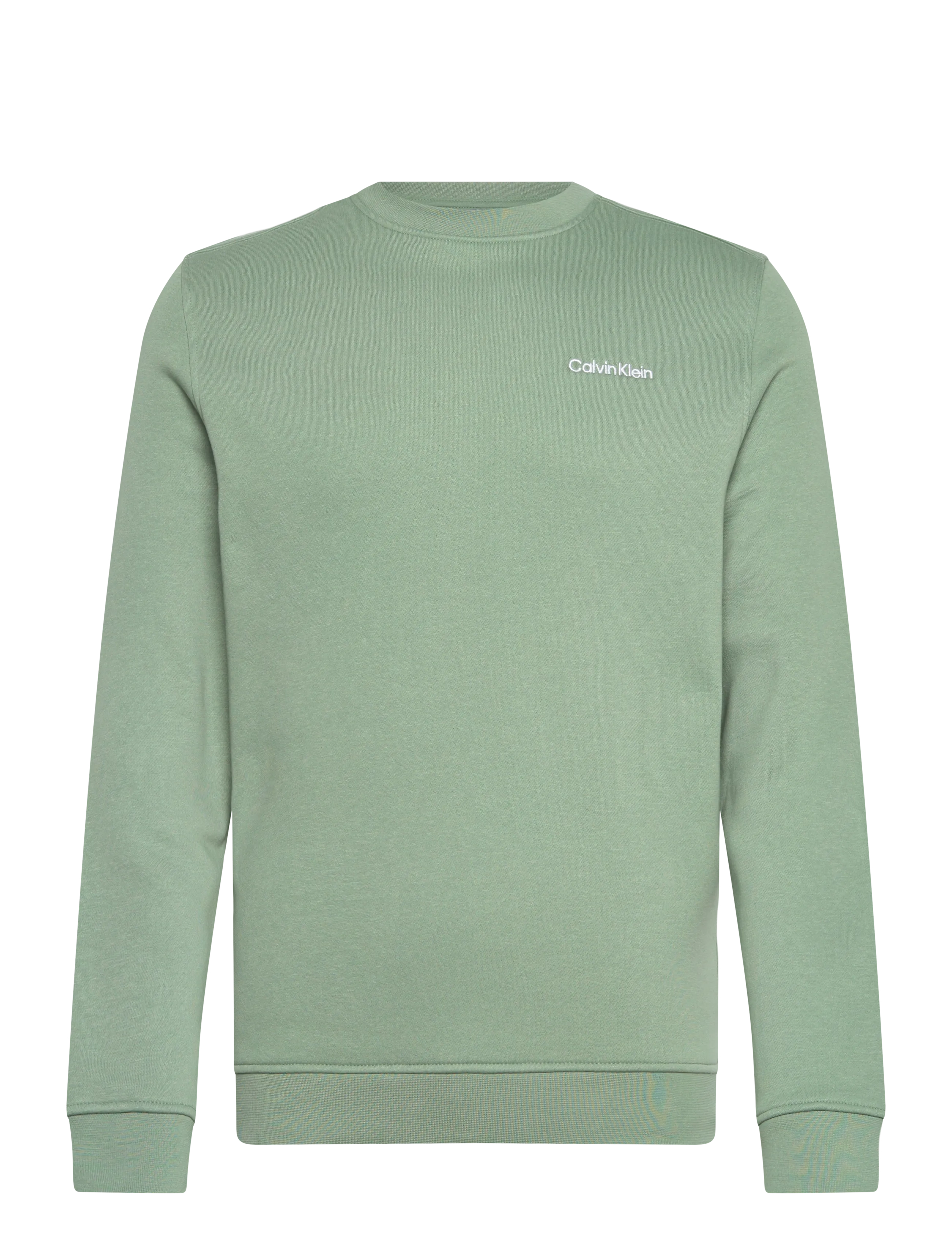 Calvin Klein Golf West Lake Crew Sweatshirt, S, Green, Sweatshirts & Hættetrøjer > Sweatshirts, Herre