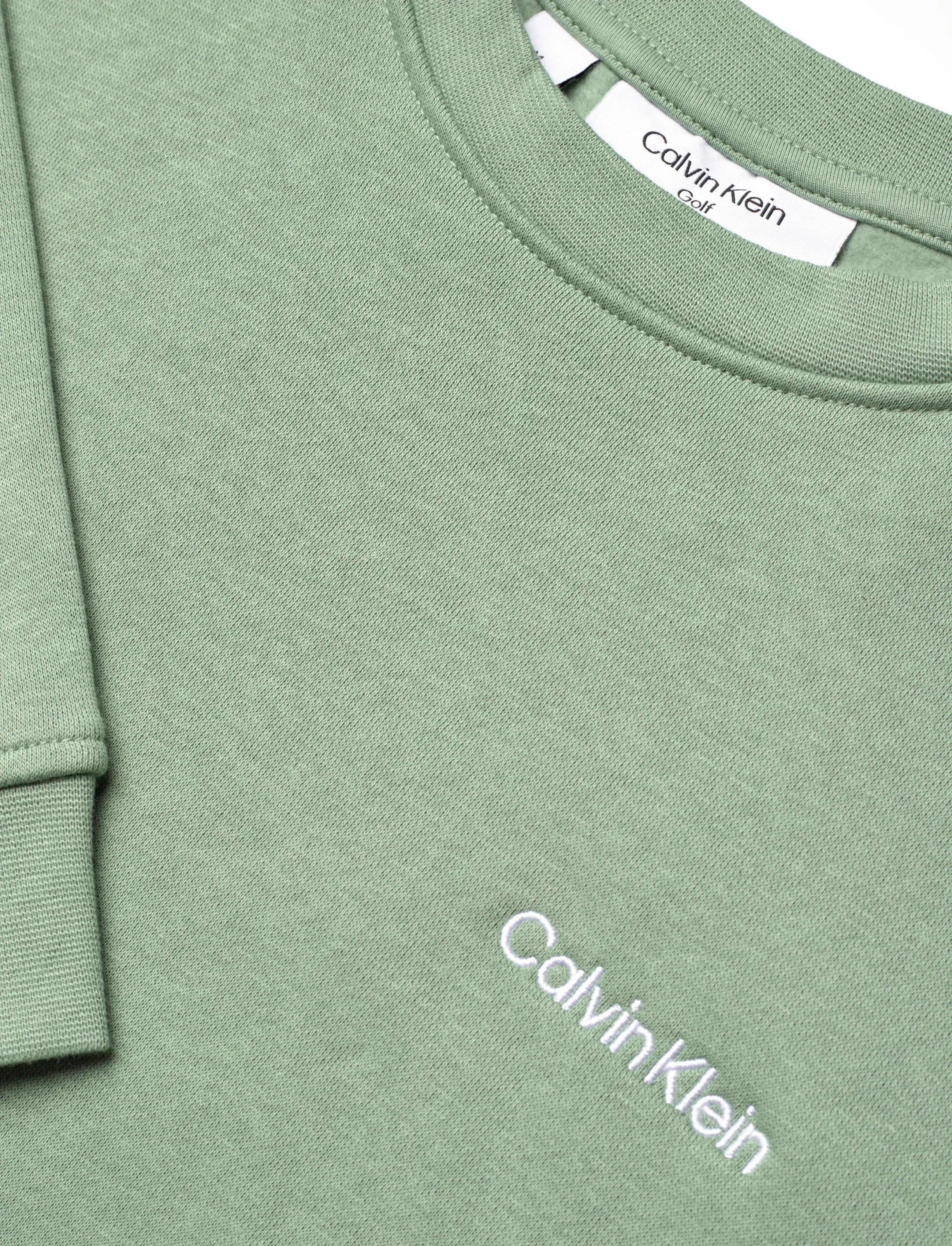 Calvin Klein Golf - WEST LAKE CREW SWEATSHIRT - tops - sage - 2