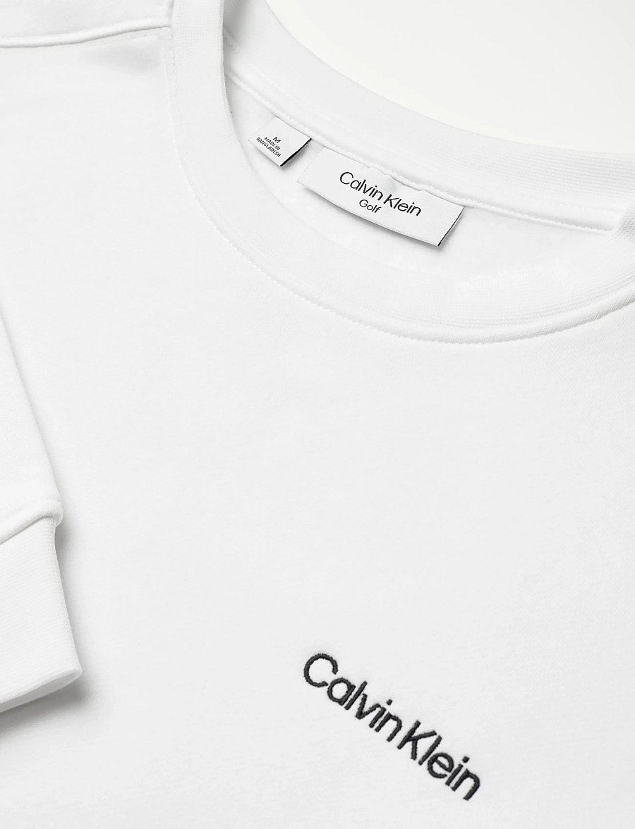 Calvin Klein Golf - WEST LAKE CREW SWEATSHIRT - oberteile - white - 2