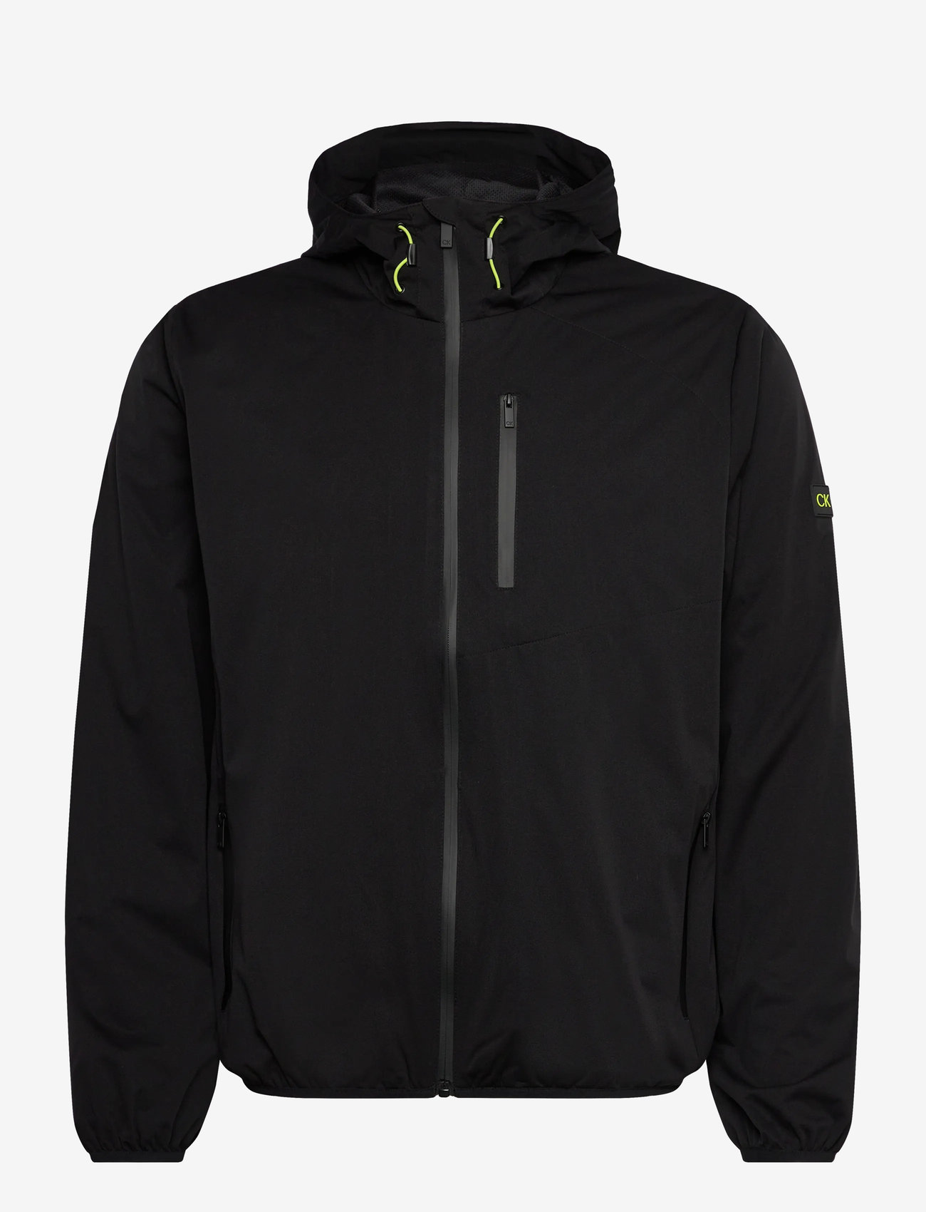 Calvin Klein Golf - AUGUSTA LINED HOODED WINDBREAKER - golf jackets - black - 0