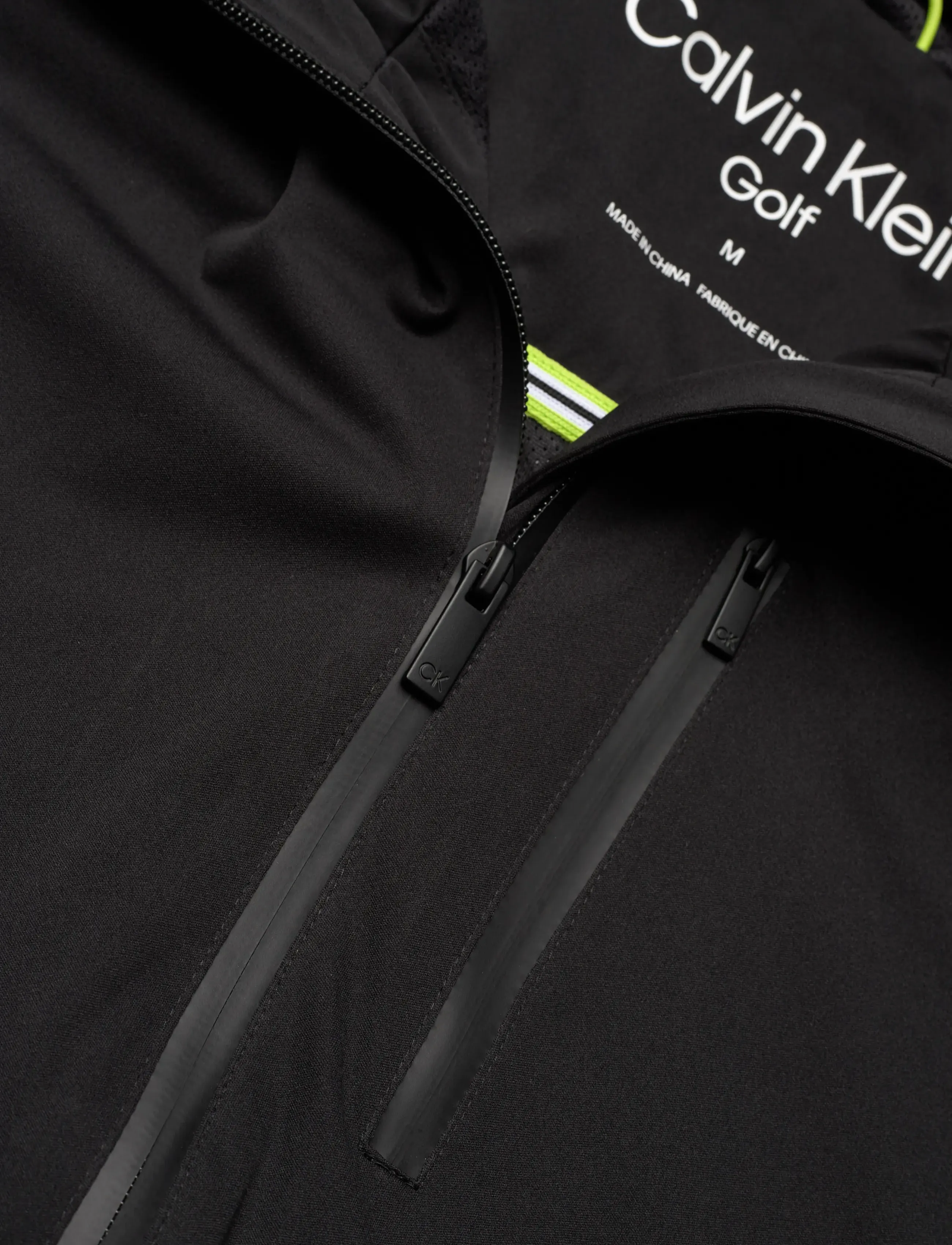 Calvin Klein Golf - AUGUSTA LINED HOODED WINDBREAKER - golf-jacken - black - 2