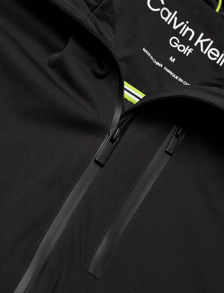Calvin Klein Golf - AUGUSTA LINED HOODED WINDBREAKER - golf-jacken - black - 2