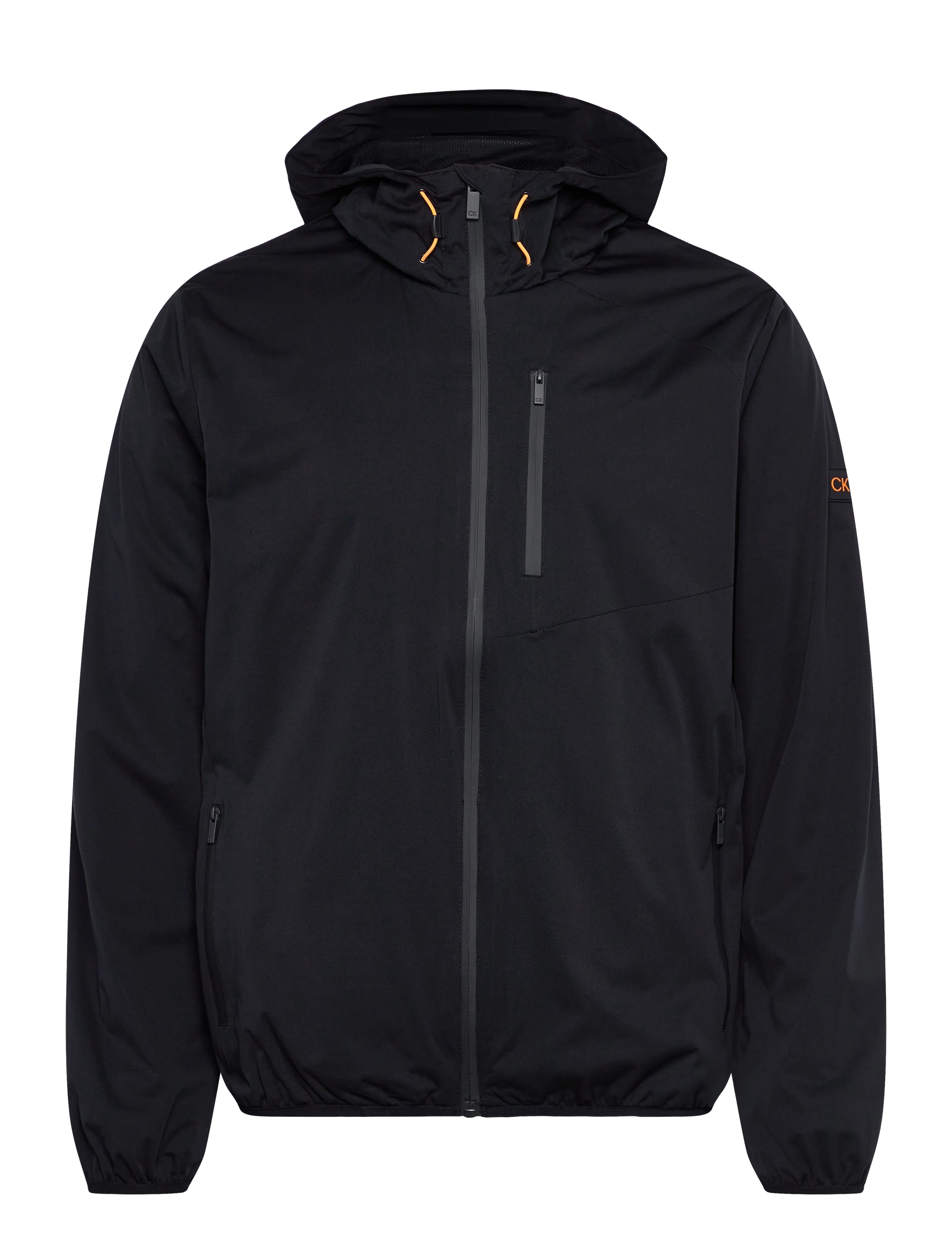 Calvin Klein Golf Augusta Lined Hooded Windbreaker, Mænd, Windbreaker Med Hætte, Navy, Str: S