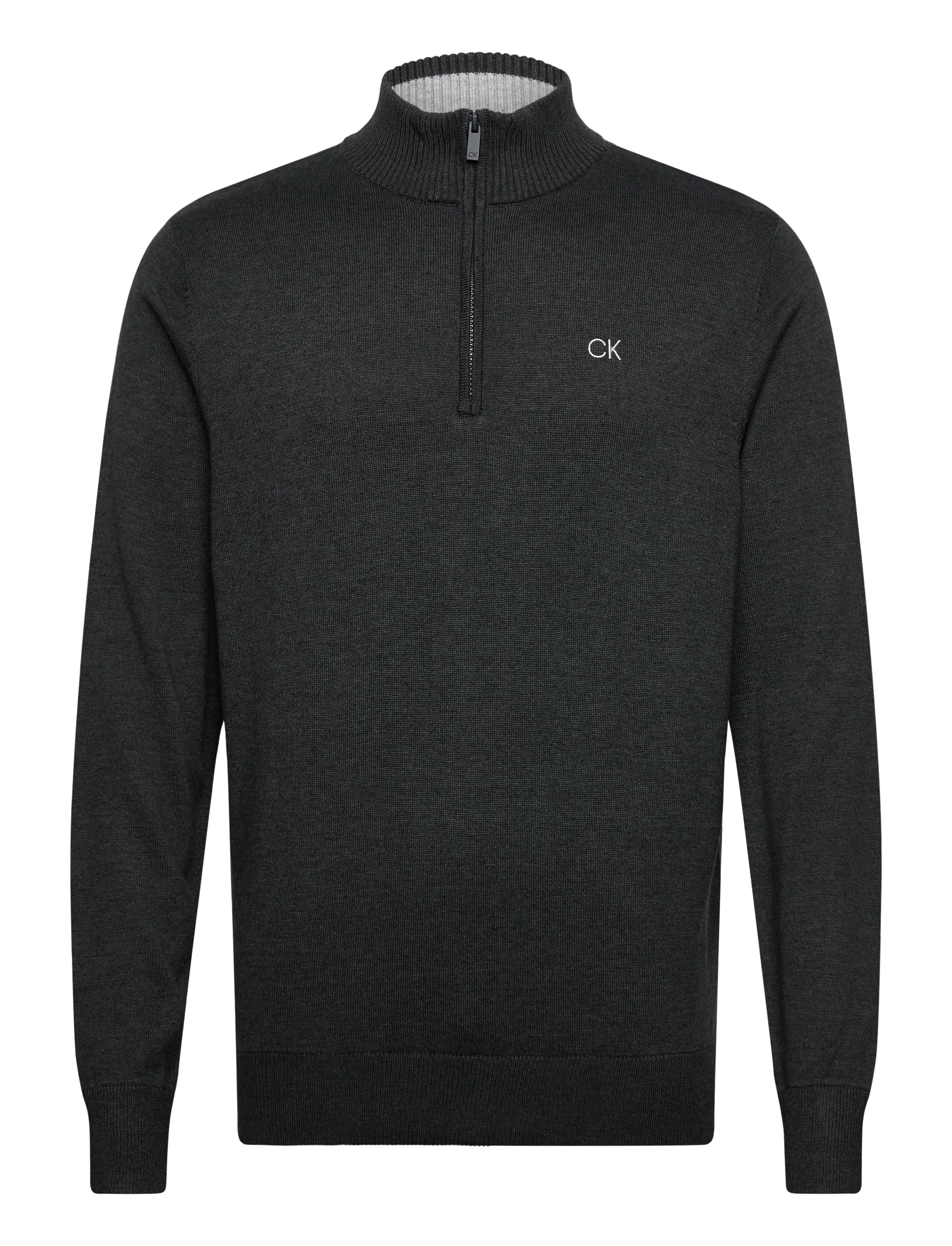 Calvin Klein Golf - ELMWOOD HALF ZIP SWEATER - chamarl - 0