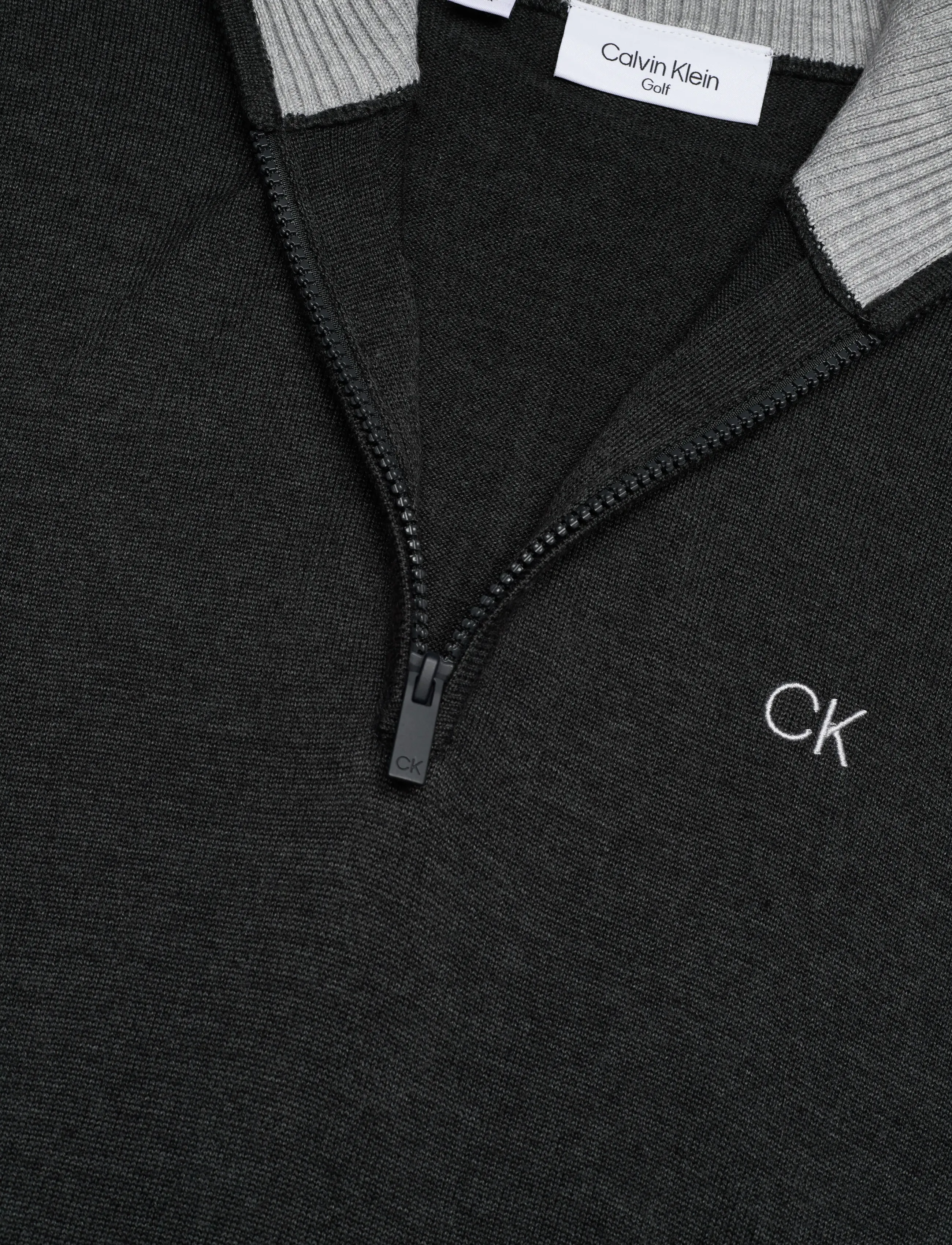 Calvin Klein Golf - ELMWOOD HALF ZIP SWEATER - chamarl - 2