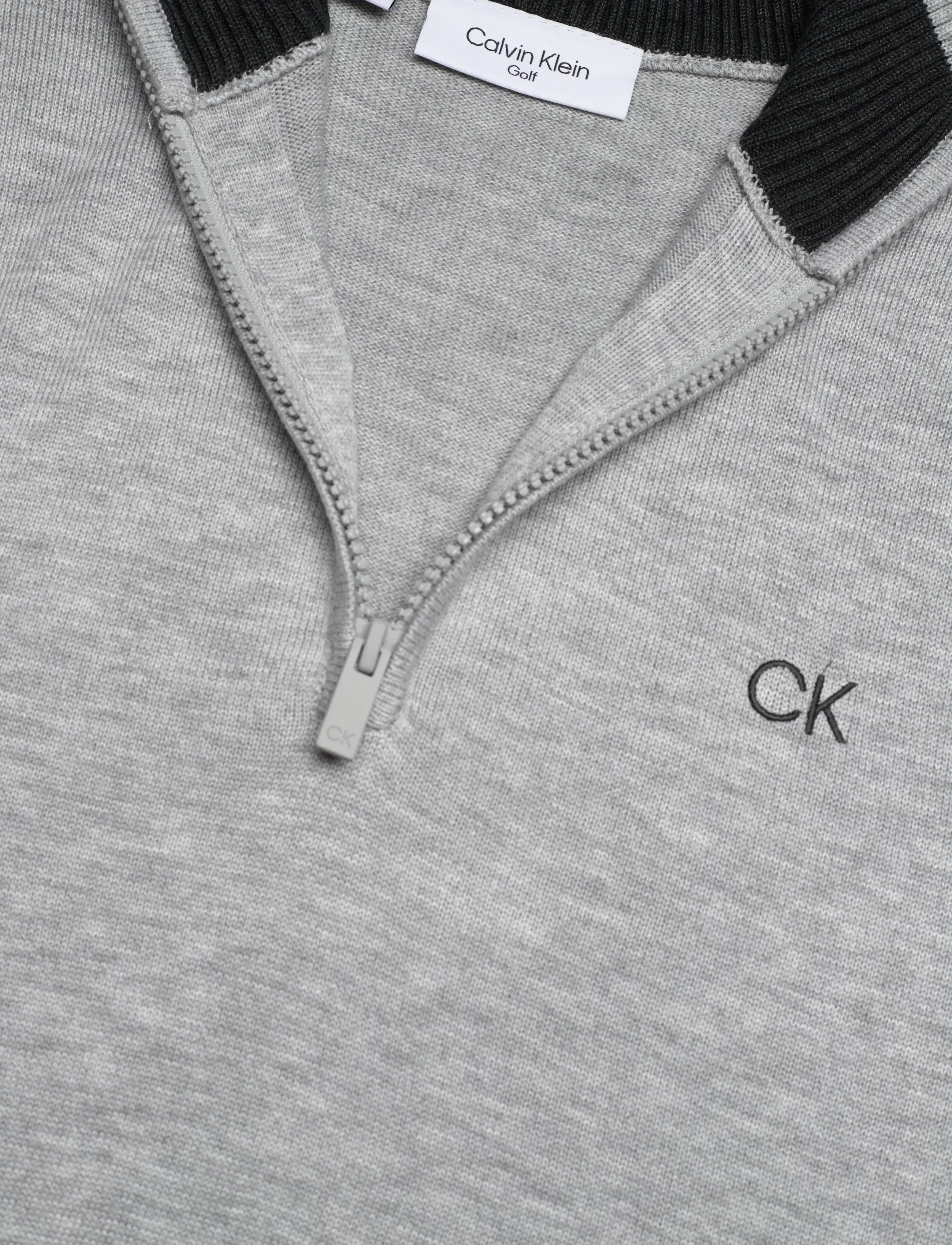 Calvin Klein Golf - ELMWOOD HALF ZIP SWEATER - silmarl - 2