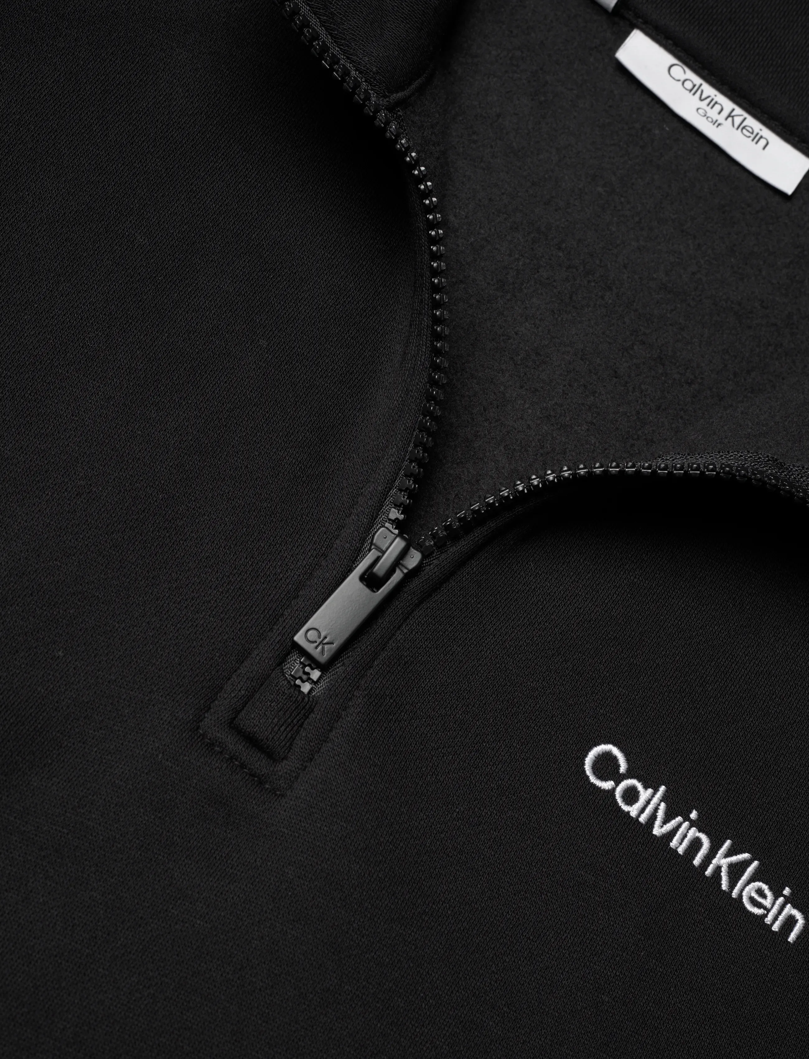 Calvin Klein Golf - WEST LAKE HALF ZIP LAYERING - base layer tops - black - 2