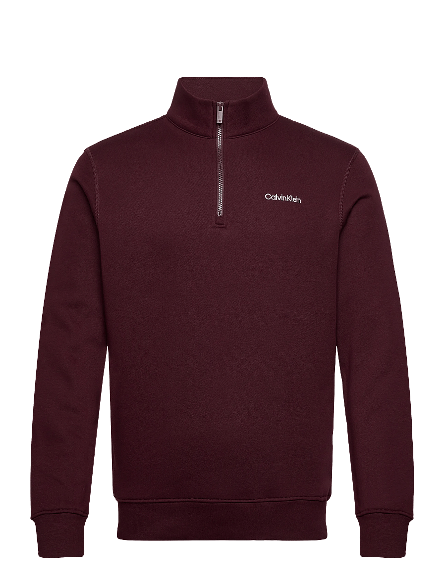Calvin Klein Golf - WEST LAKE HALF ZIP LAYERING - baselayer overdele - burgundy - 0