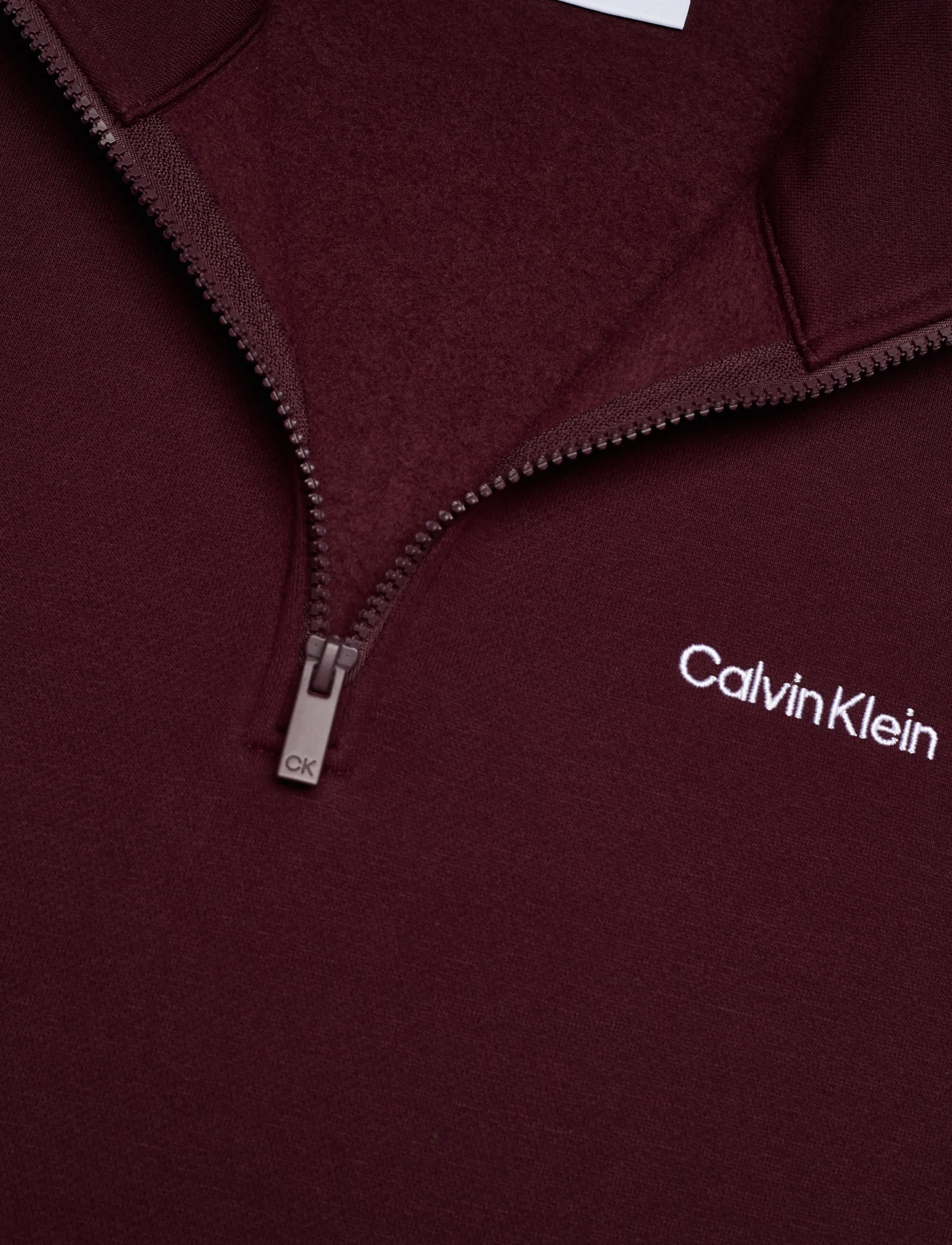Calvin Klein Golf - WEST LAKE HALF ZIP LAYERING - base layer tops - burgundy - 2