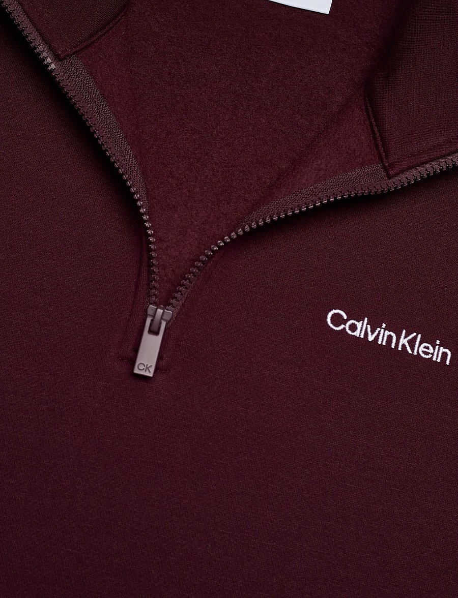 Calvin Klein Golf - WEST LAKE HALF ZIP LAYERING - baselayer overdele - burgundy - 2