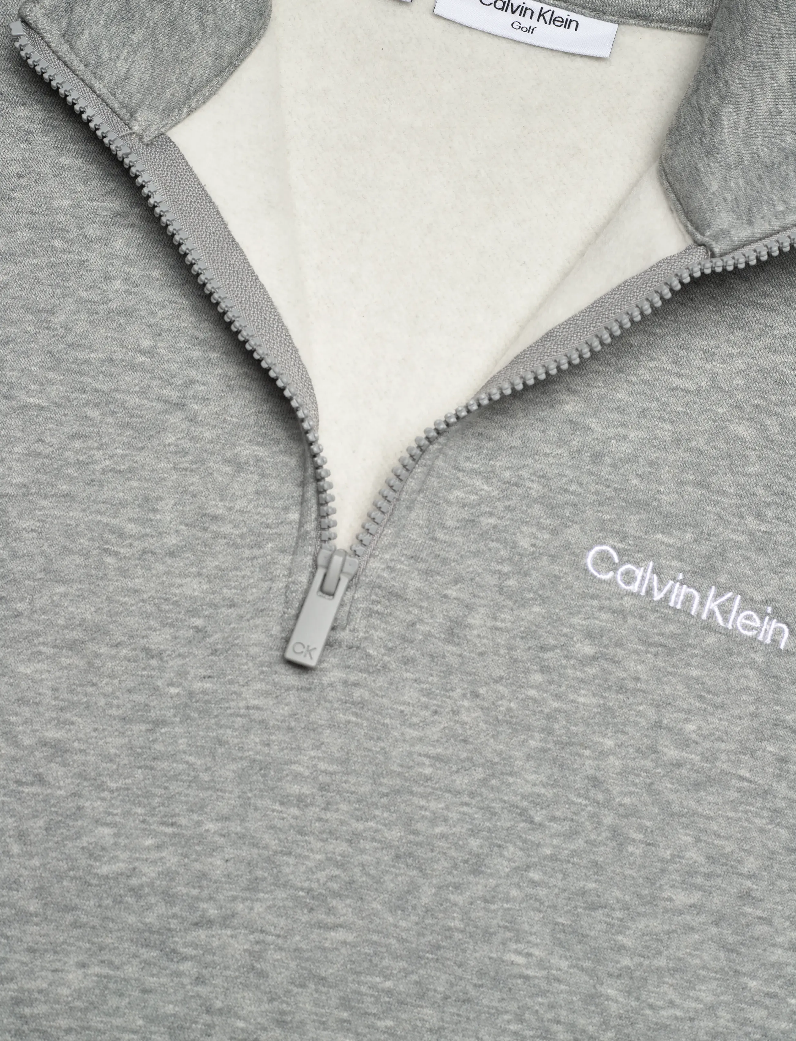 Calvin Klein Golf - WEST LAKE HALF ZIP LAYERING - funktionsunterwäsche - oberteile - greymarl - 2