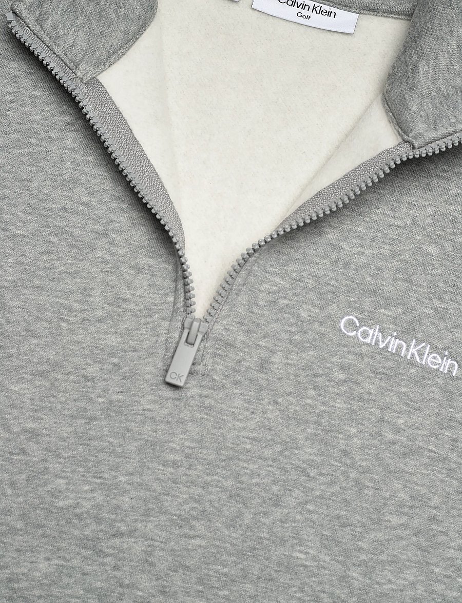 Calvin Klein Golf - WEST LAKE HALF ZIP LAYERING - funktionsunterwäsche - oberteile - greymarl - 2