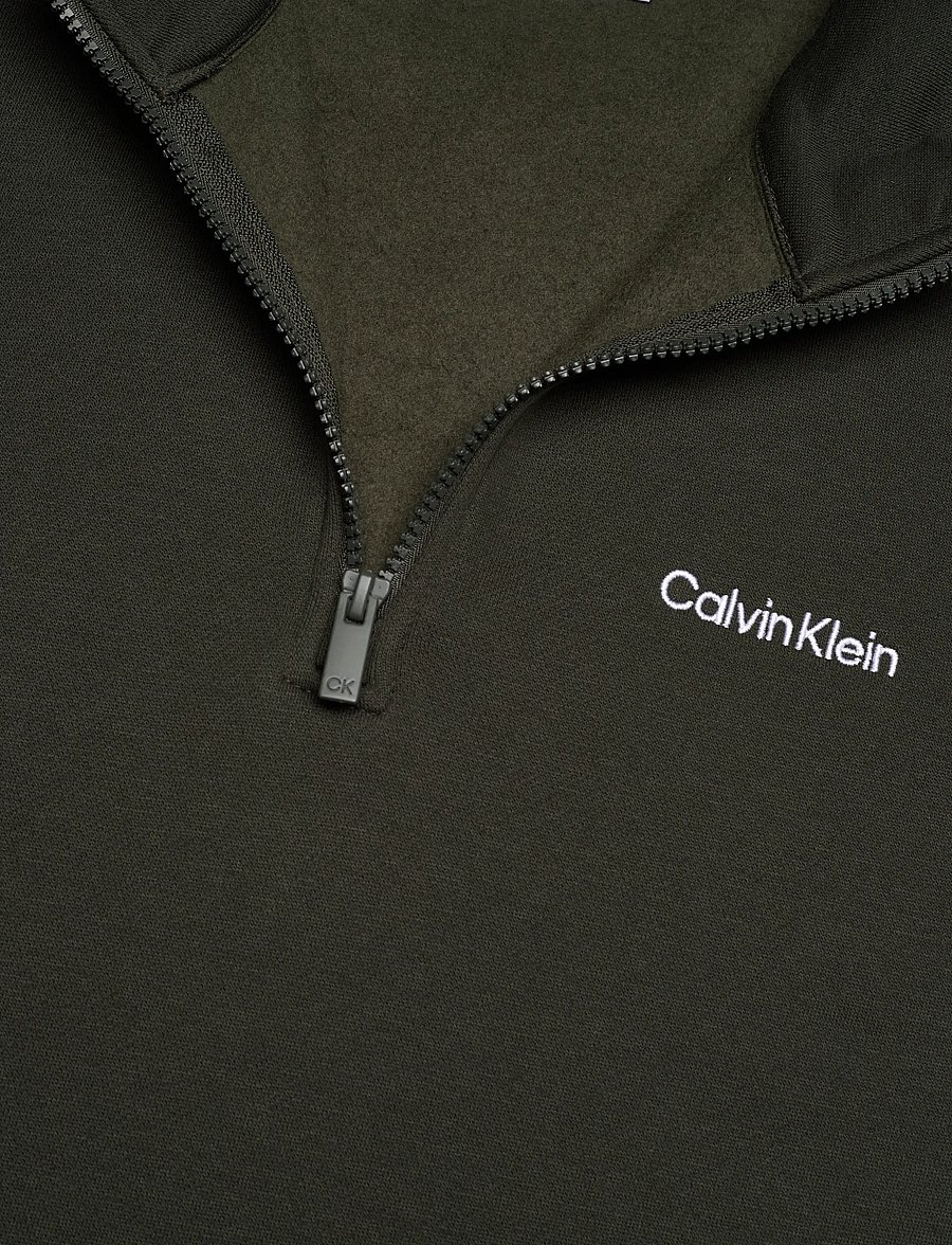 Calvin Klein Golf - WEST LAKE HALF ZIP LAYERING - superundertøy & ullundertøy overdeler - huntgrn - 2