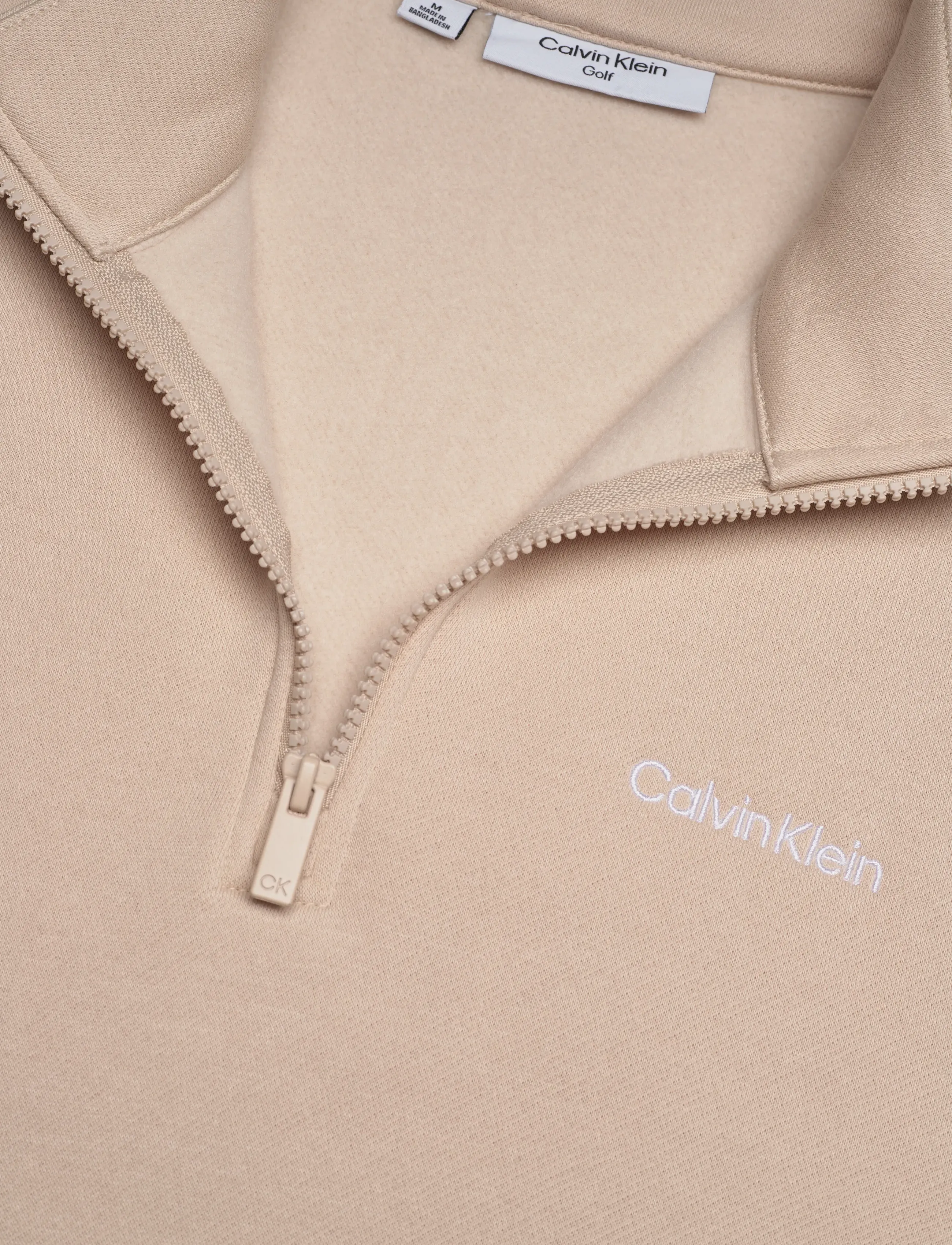 Calvin Klein Golf - WEST LAKE HALF ZIP LAYERING - termoundertrøjer - sandston - 2