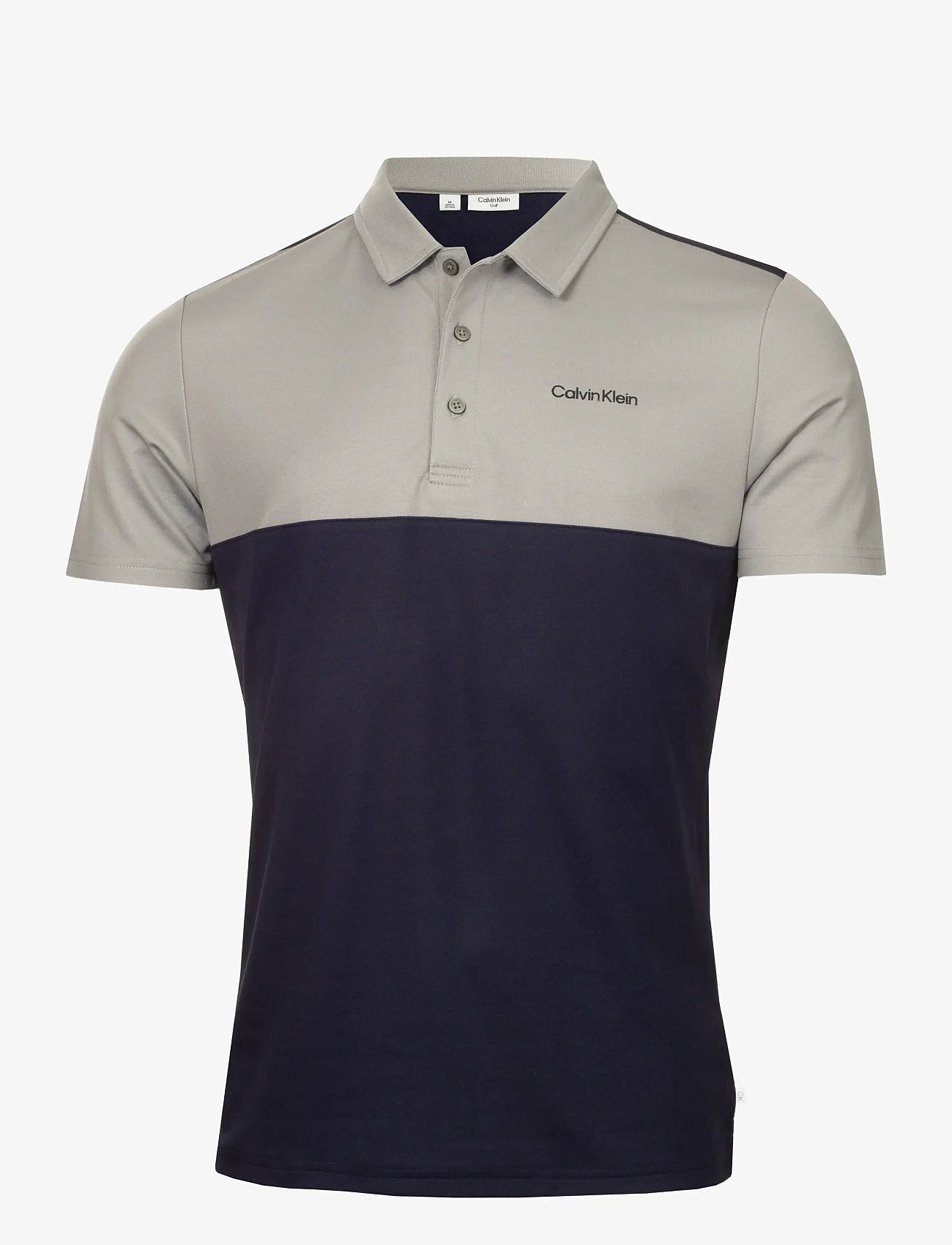 Calvin Klein Golf - JACK COLOUR BLOCK POLO - oberteile & t-shirts - nvy-sil - 0