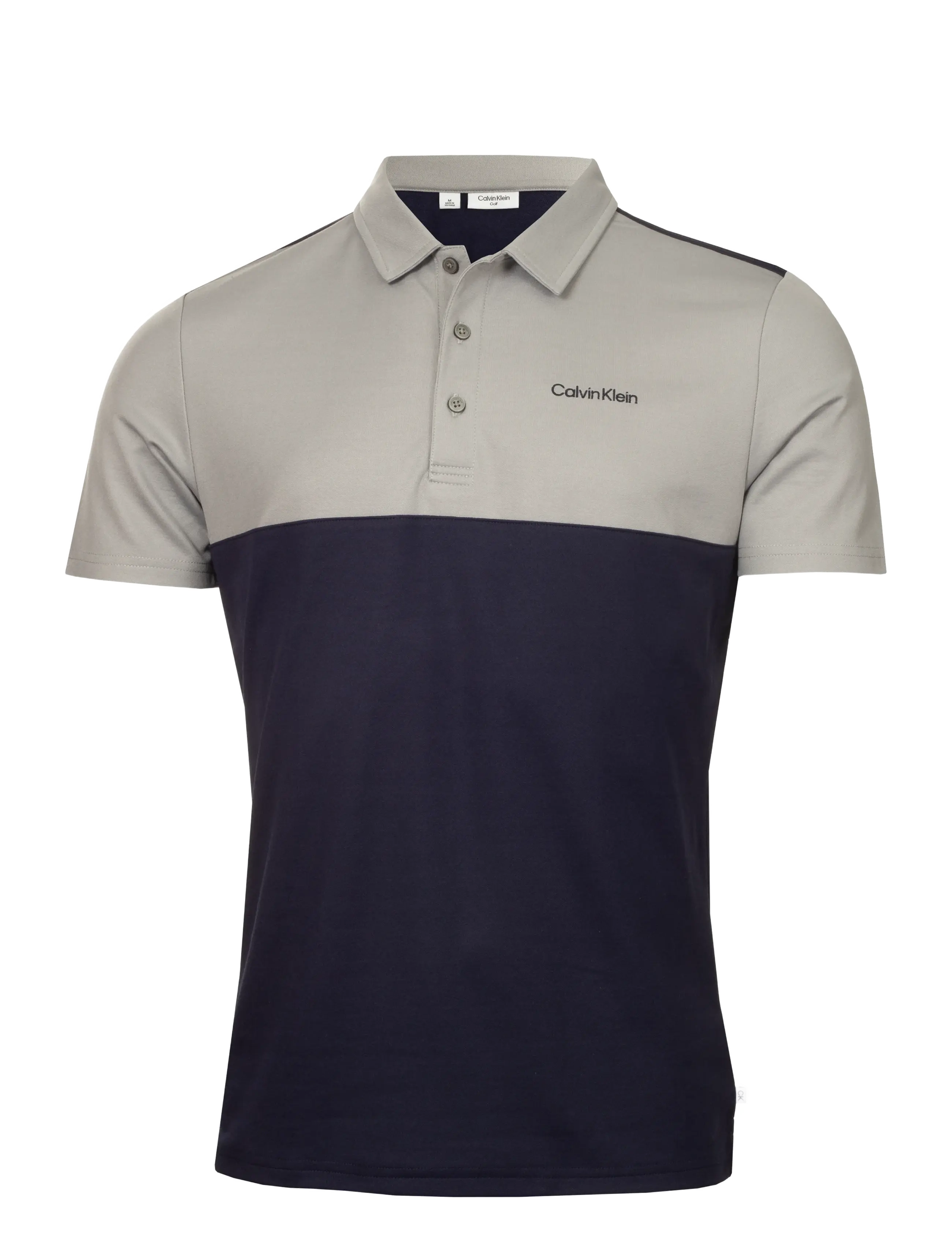 Calvin Klein Golf JACK COLOUR BLOCK POLO - Kleidung - NVY-SIL / navy