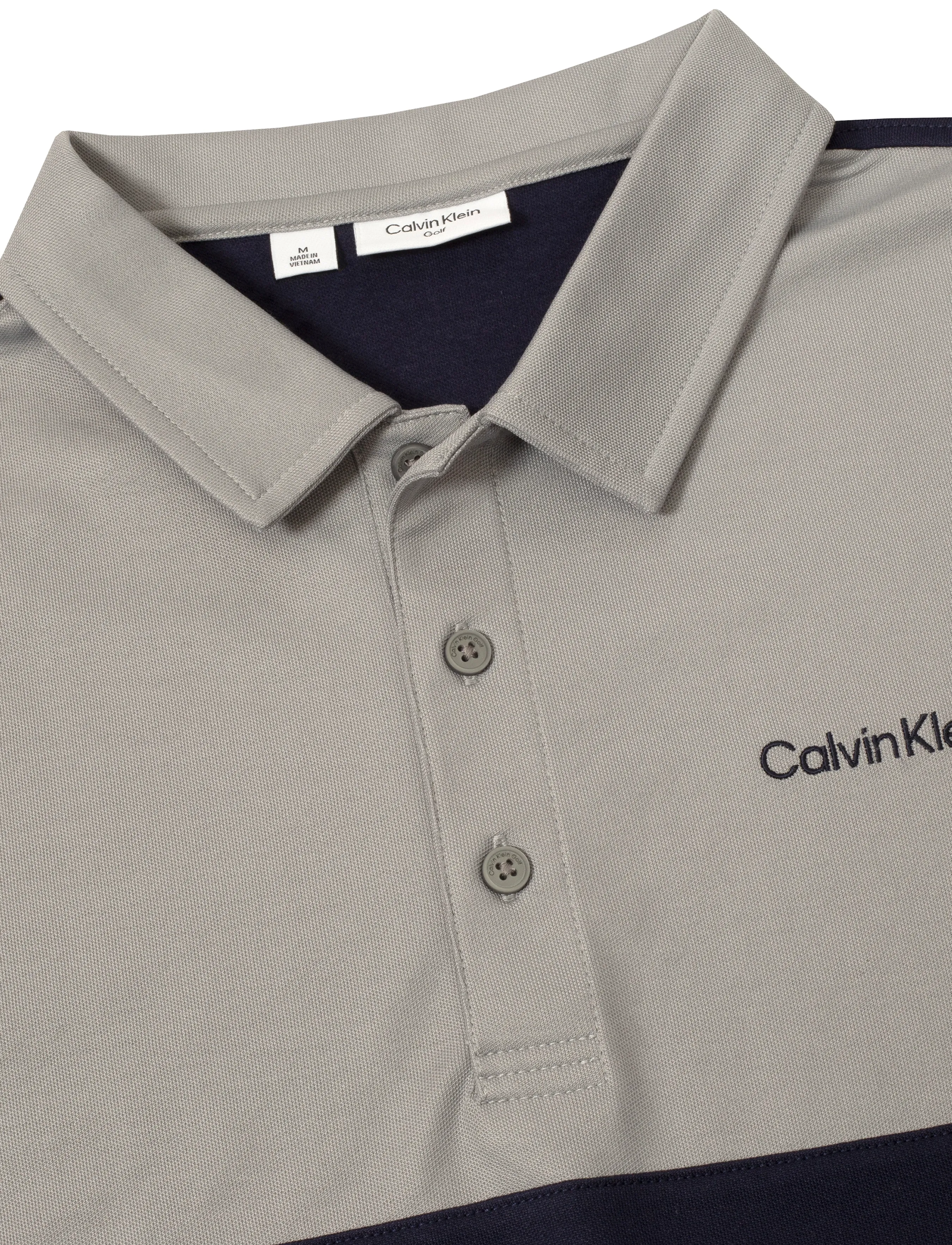 Calvin Klein Golf - JACK COLOUR BLOCK POLO - polos - nvy-sil - 2