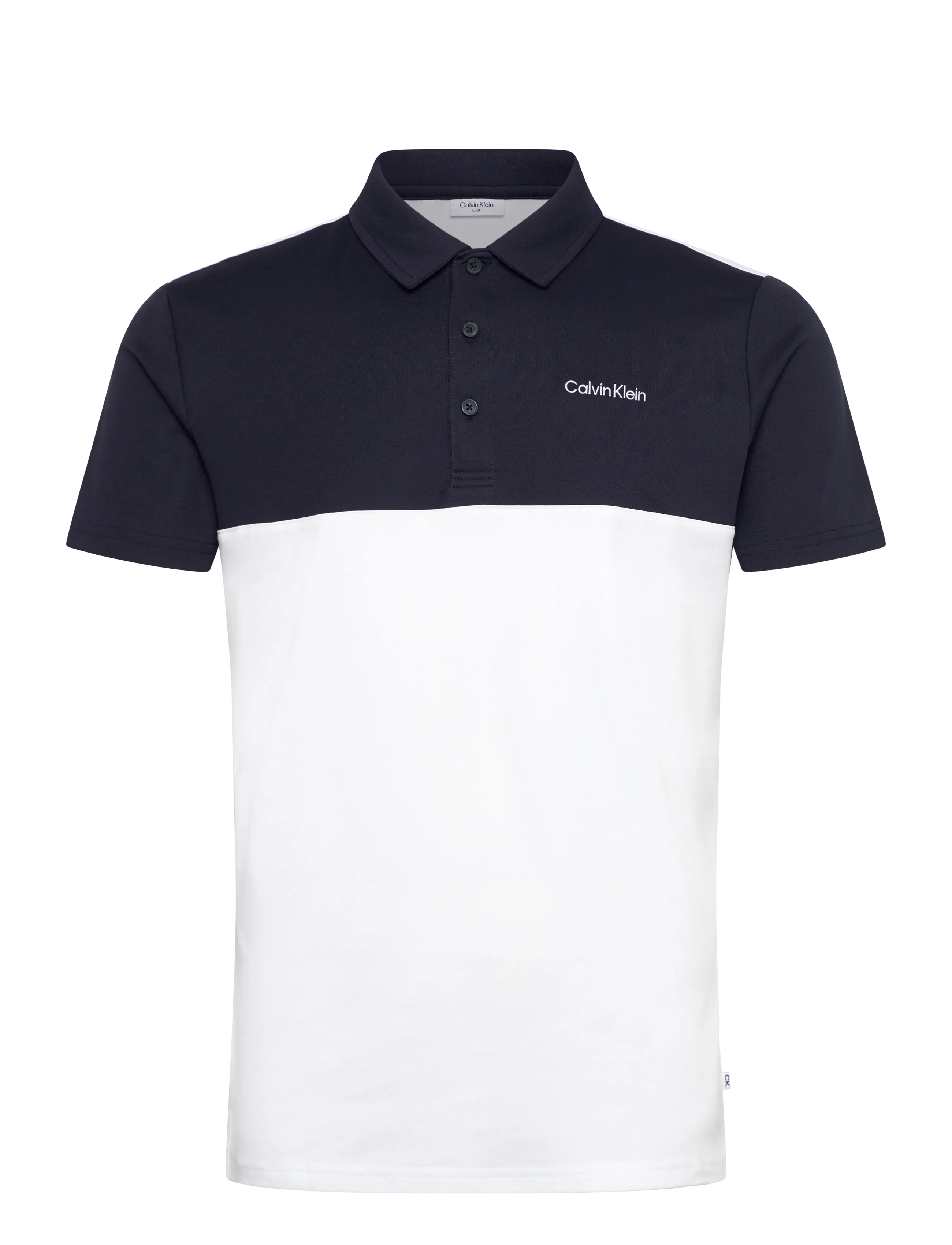 Calvin Klein Golf JACK COLOUR BLOCK POLO - Tilbud - WHT-NVY / white