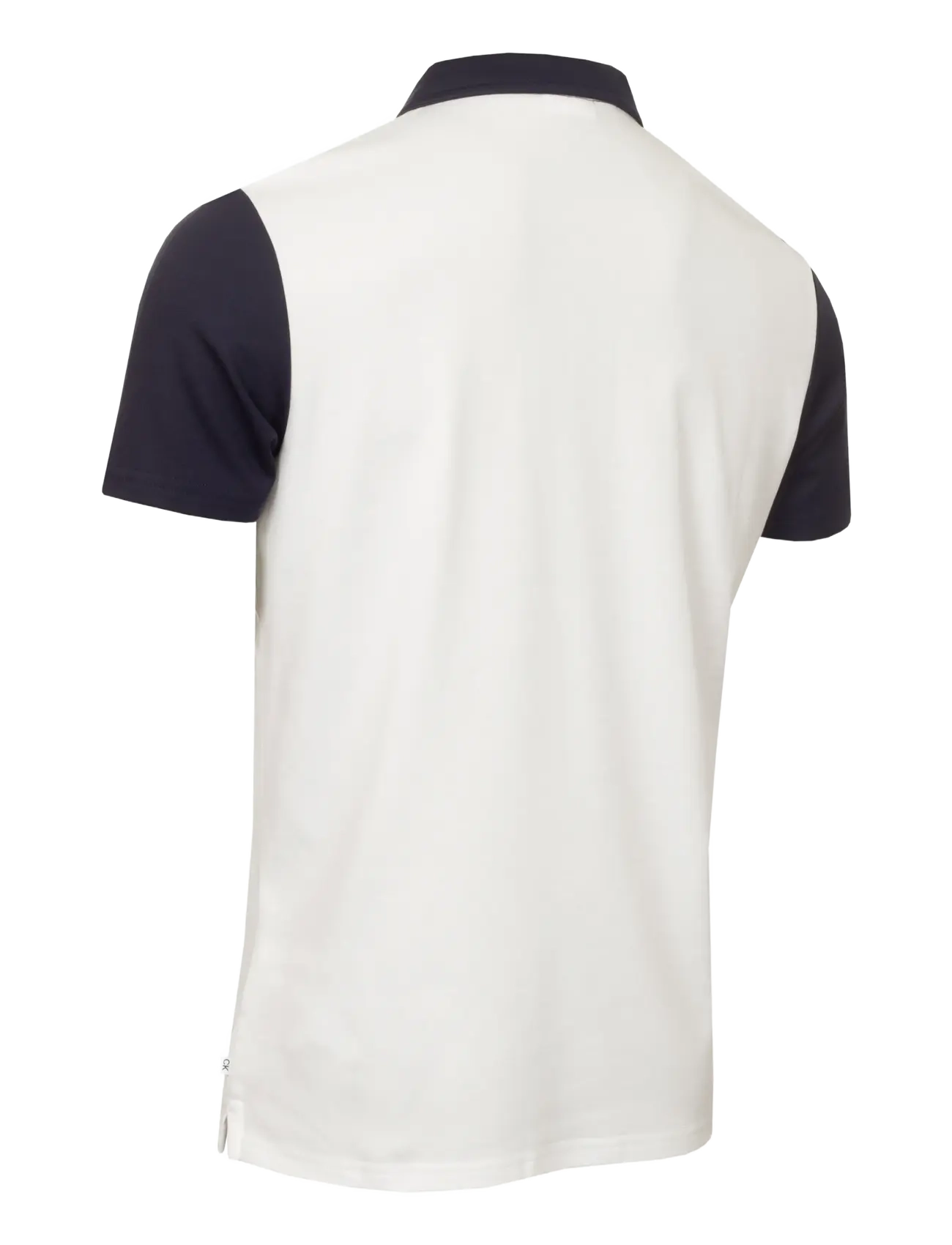 Calvin Klein Golf - JACK COLOUR BLOCK POLO - kurzärmelig - wht-nvy - 1