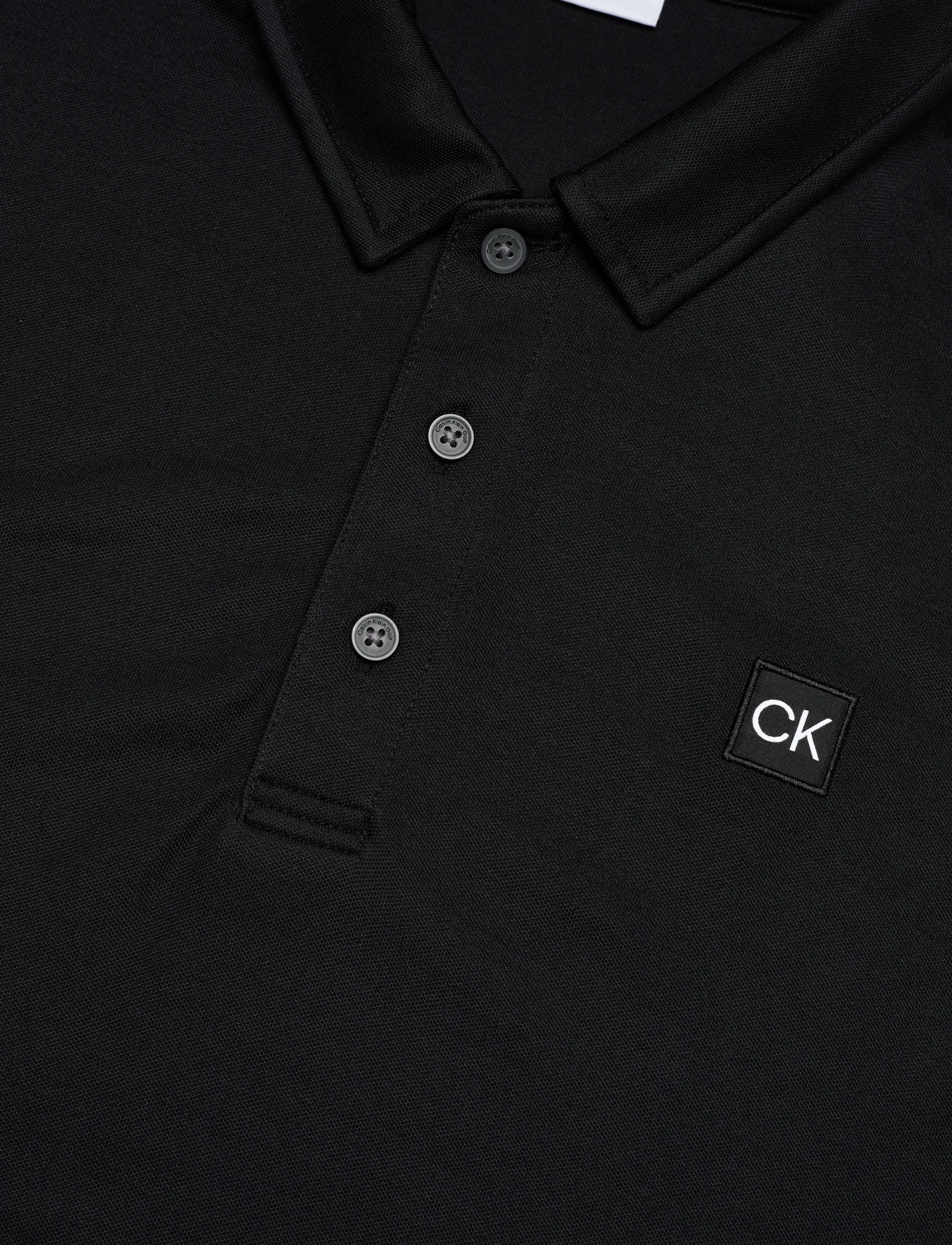 Calvin Klein Golf - JACKSON BADGE POLO - kurzärmelig - black - 2