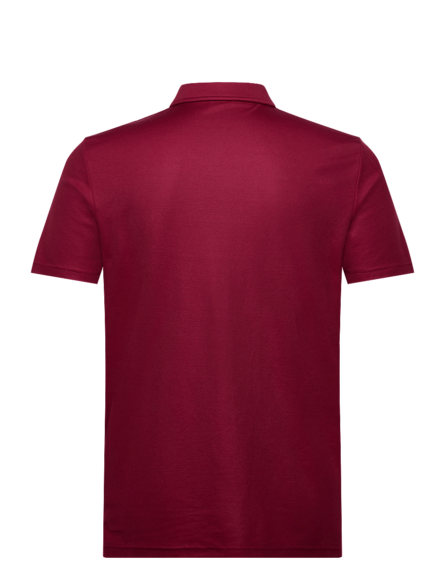 Calvin Klein Golf - JACKSON BADGE POLO - toppar & t-shirts - burgundy - 1