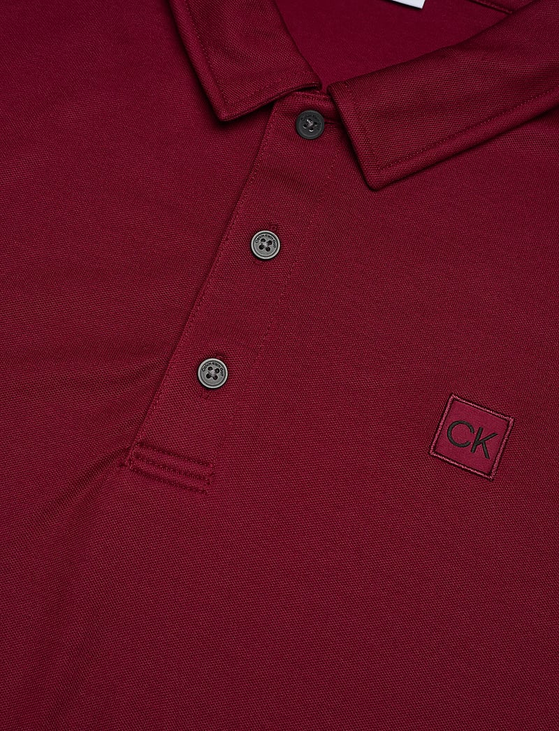 Calvin Klein Golf - JACKSON BADGE POLO - alussärgid ja t-särgid - burgundy - 2