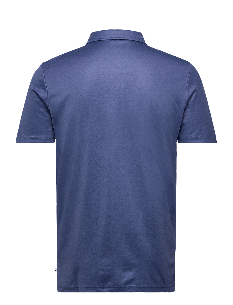 Calvin Klein Golf - JACKSON BADGE POLO - oberteile & t-shirts - denim - 1