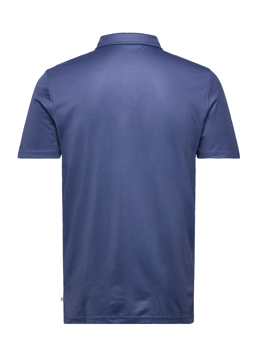 Calvin Klein Golf - JACKSON BADGE POLO - palaidinės ir marškinėliai - denim - 1