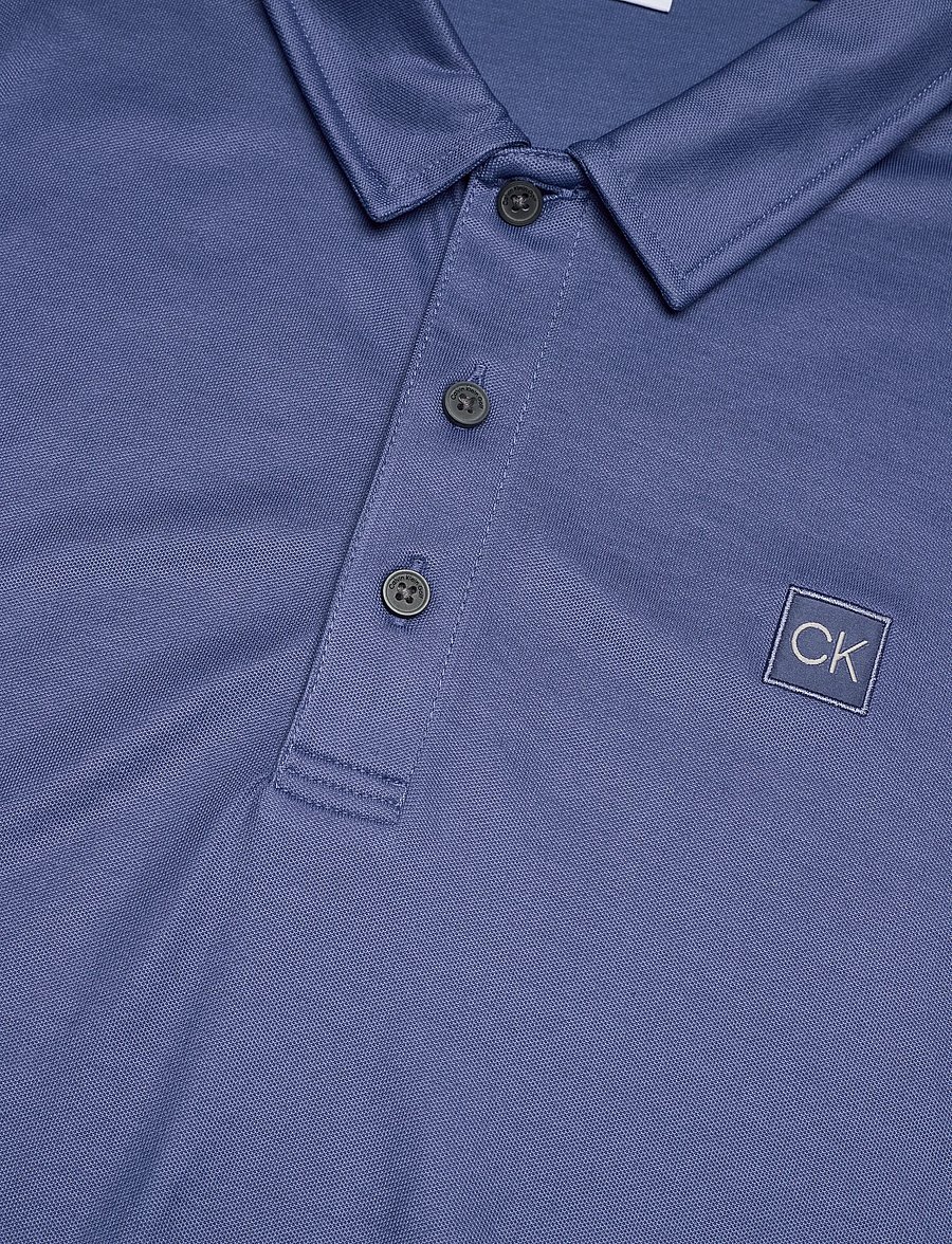 Calvin Klein Golf - JACKSON BADGE POLO - palaidinės ir marškinėliai - denim - 2