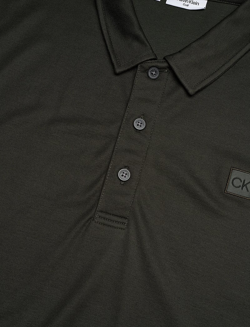 Calvin Klein Golf - JACKSON BADGE POLO - toppar & t-shirts - huntgrn - 2