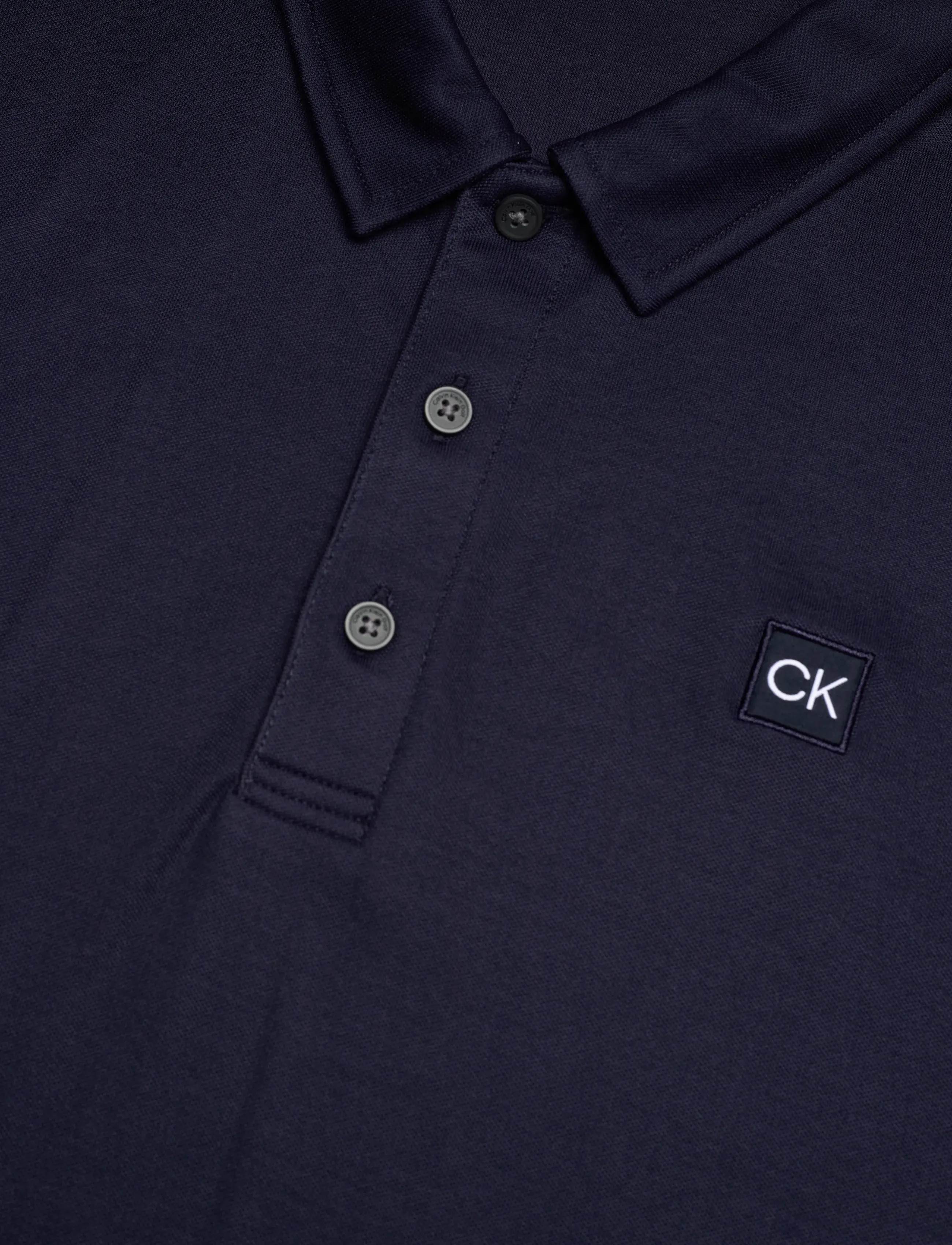 Calvin Klein Golf - JACKSON BADGE POLO - toppar & t-shirts - navy - 2