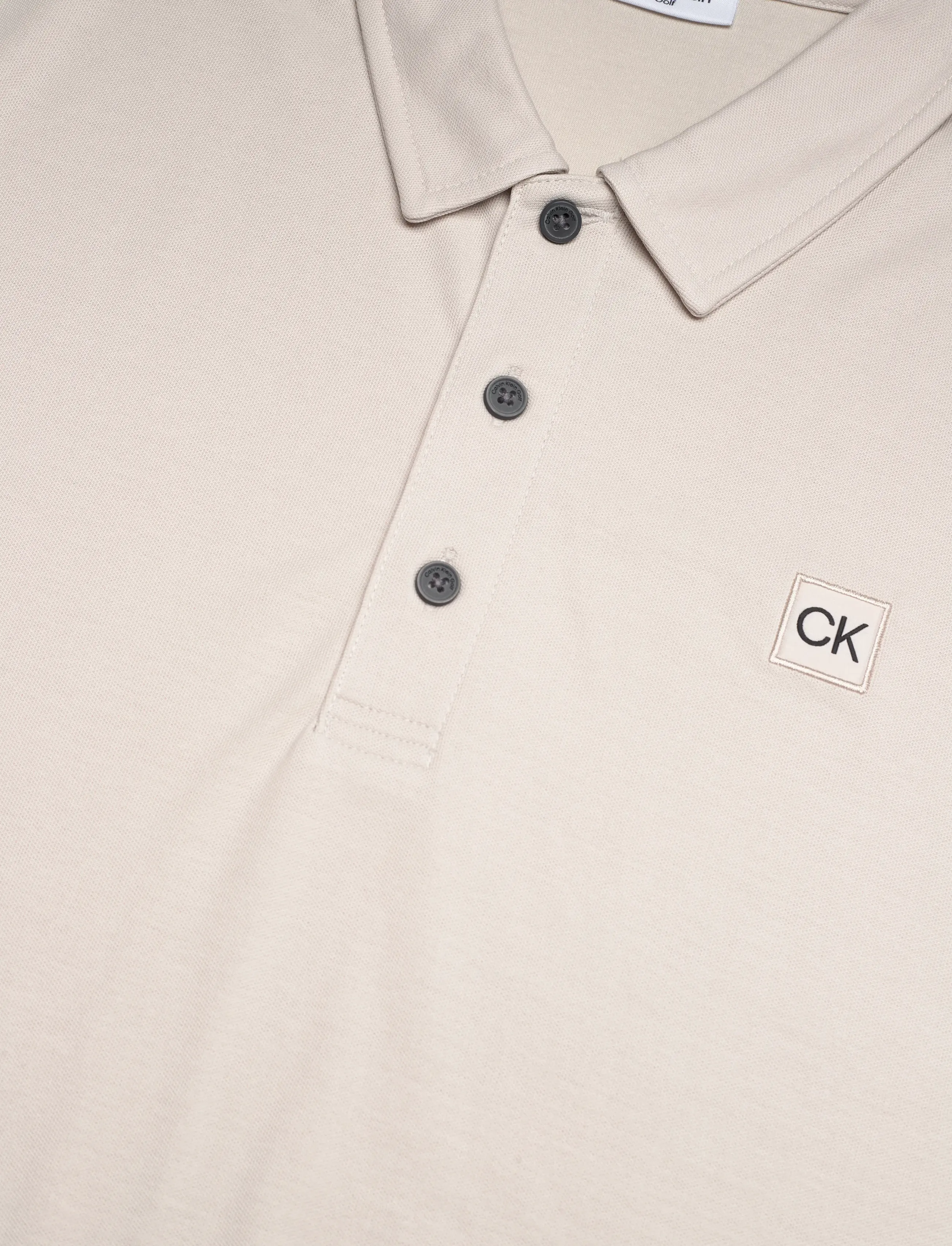 Calvin Klein Golf - JACKSON BADGE POLO - polos - oatmeal - 2