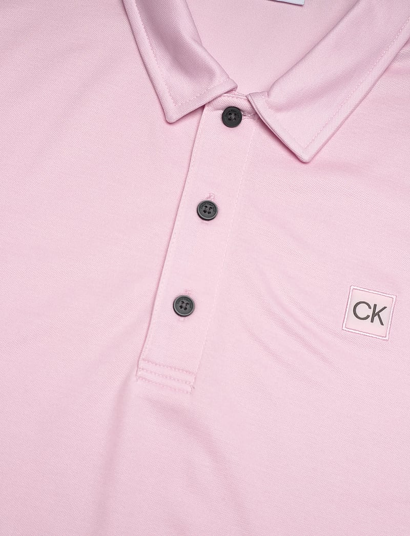 Calvin Klein Golf - JACKSON BADGE POLO - toppe & t-shirts - pink - 2