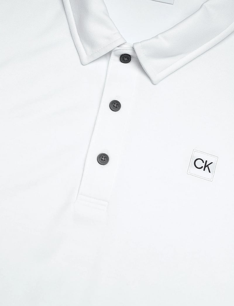Calvin Klein Golf - JACKSON BADGE POLO - oberteile & t-shirts - white - 2