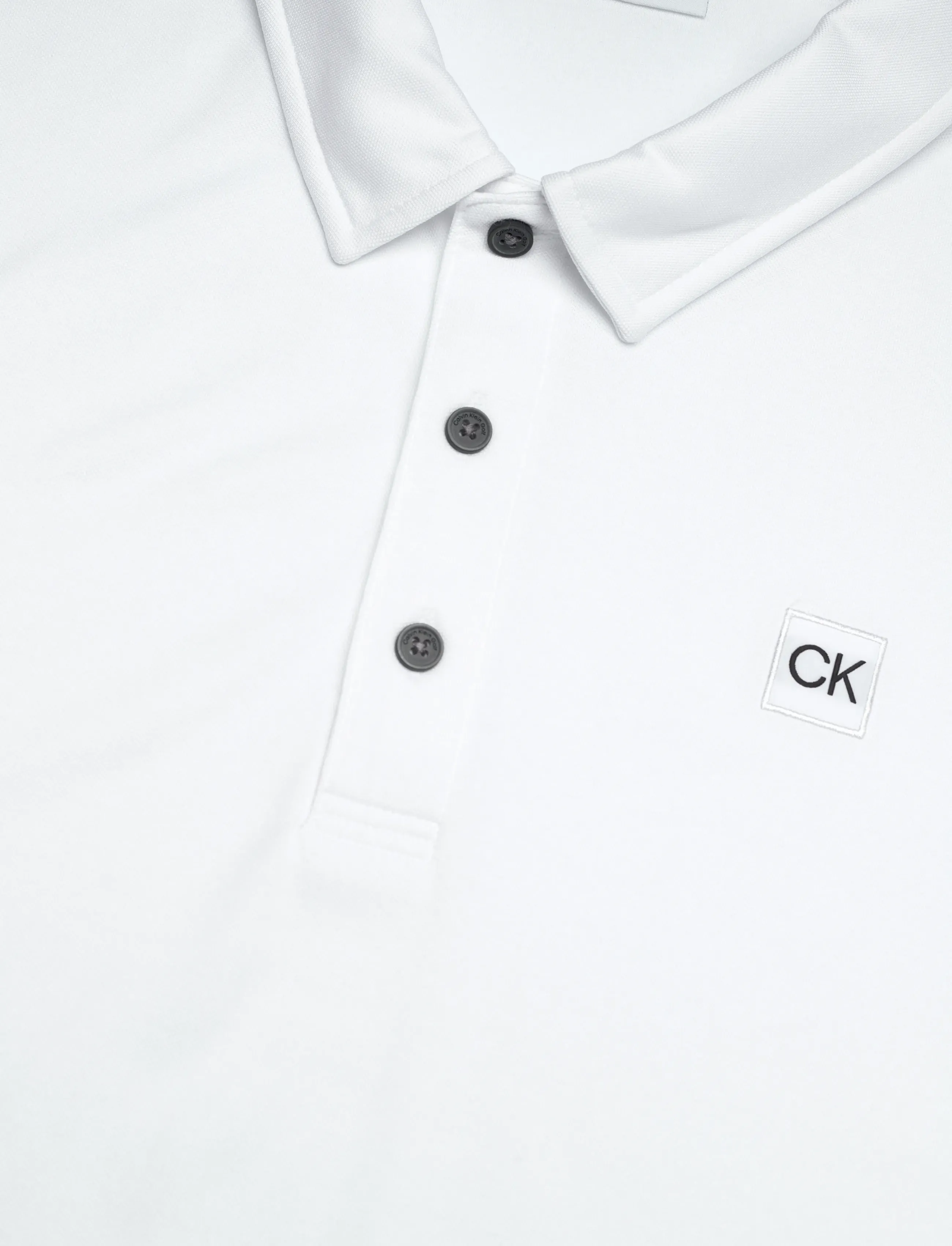 Calvin Klein Golf - JACKSON BADGE POLO - polos - white - 2