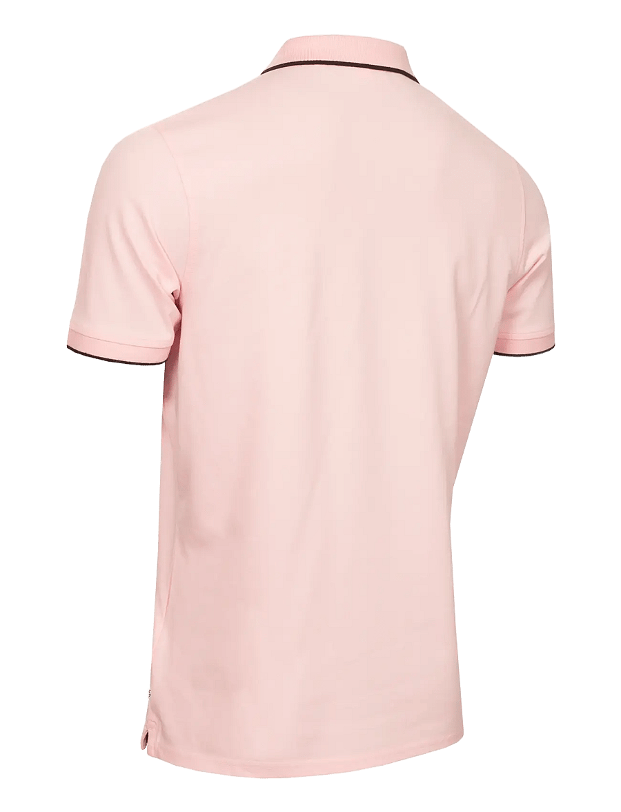 Calvin Klein Golf - TIPPED QUAD POLO - oberteile & t-shirts - babypink - 1