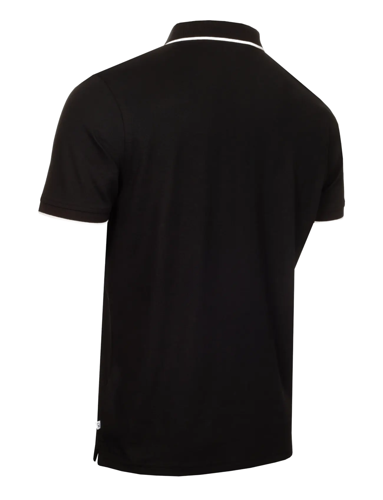 Calvin Klein Golf - TIPPED QUAD POLO - polos - black - 1