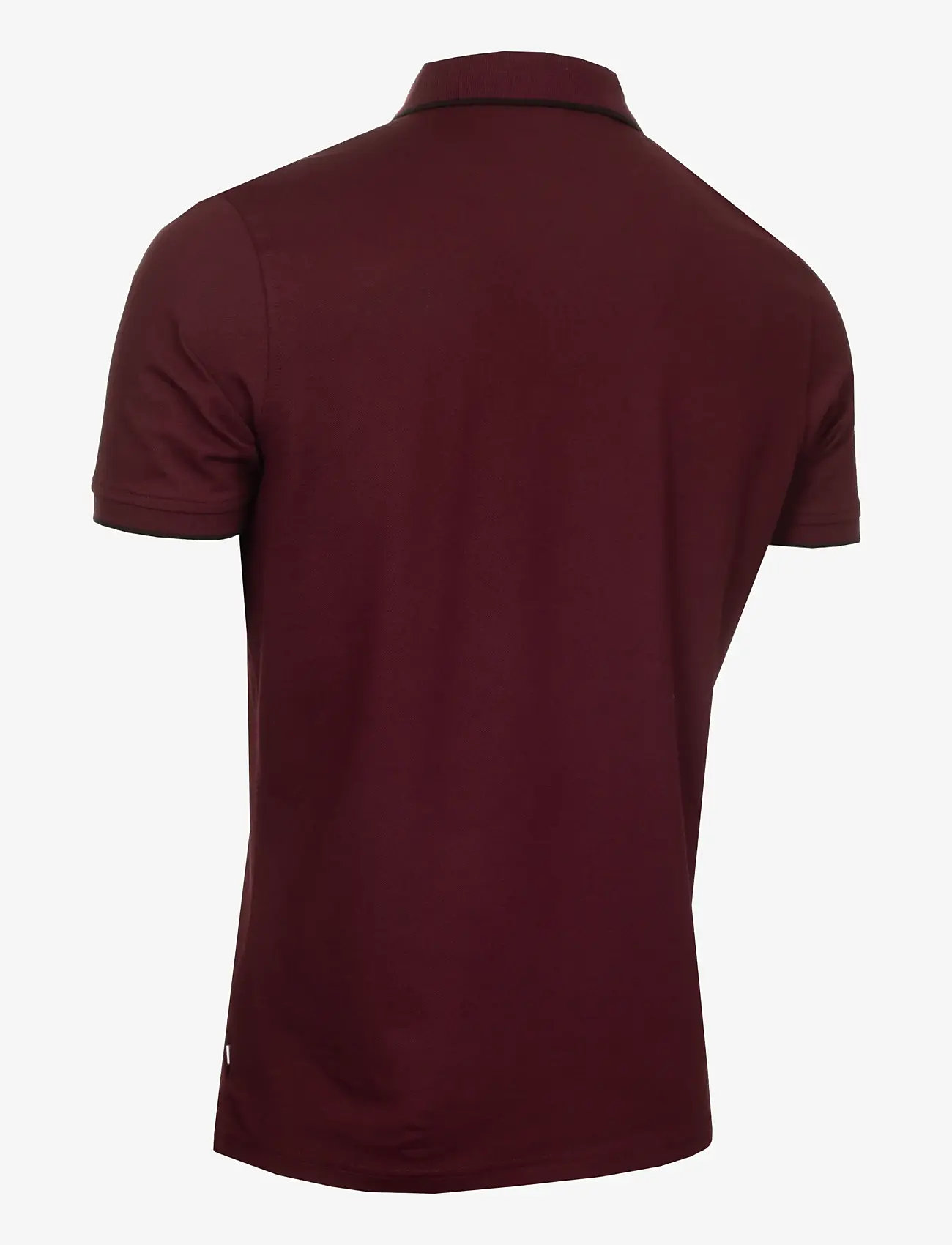Calvin Klein Golf - TIPPED QUAD POLO - alussärgid ja t-särgid - blackber - 1