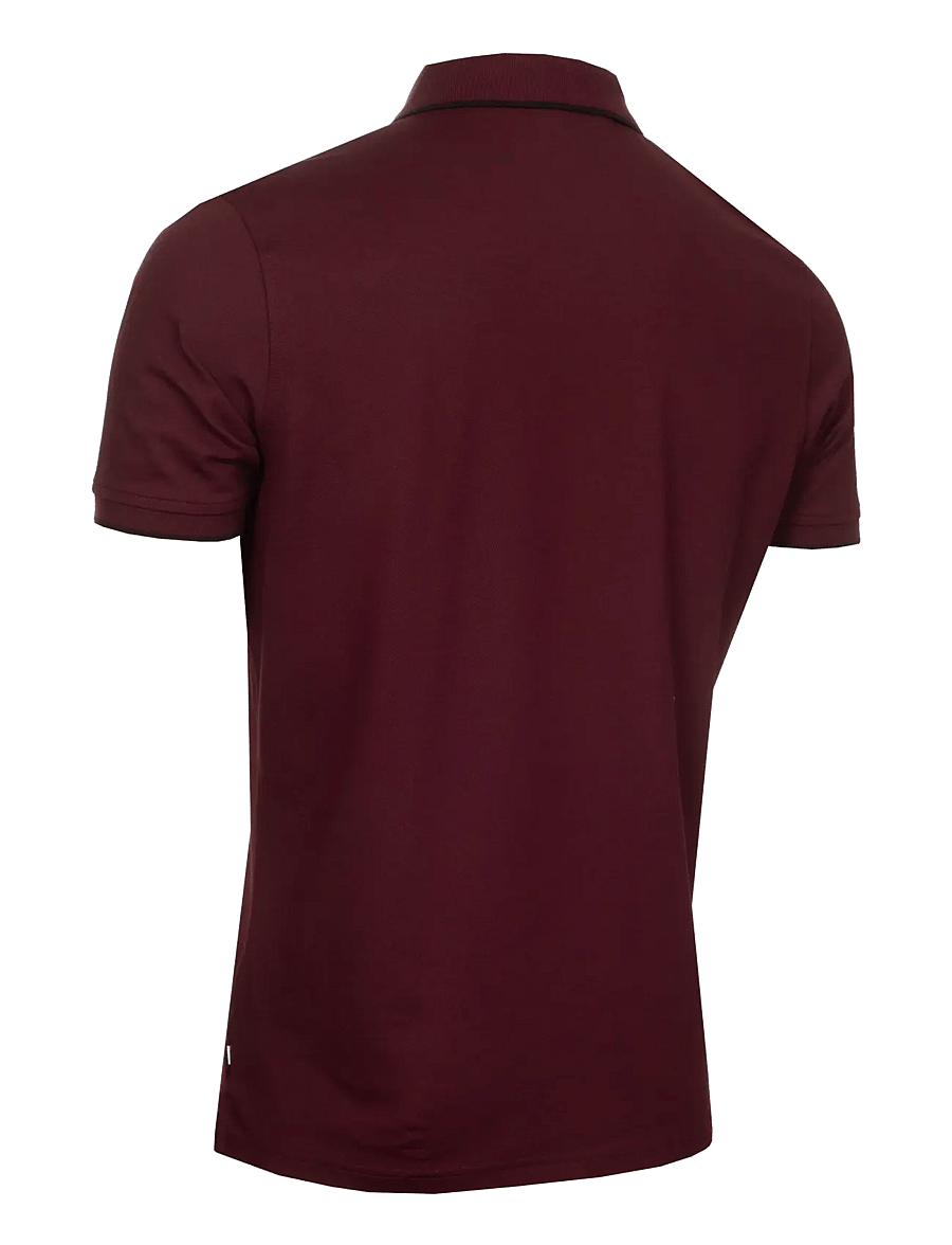 Calvin Klein Golf - TIPPED QUAD POLO - toppar & t-shirts - blackber - 1