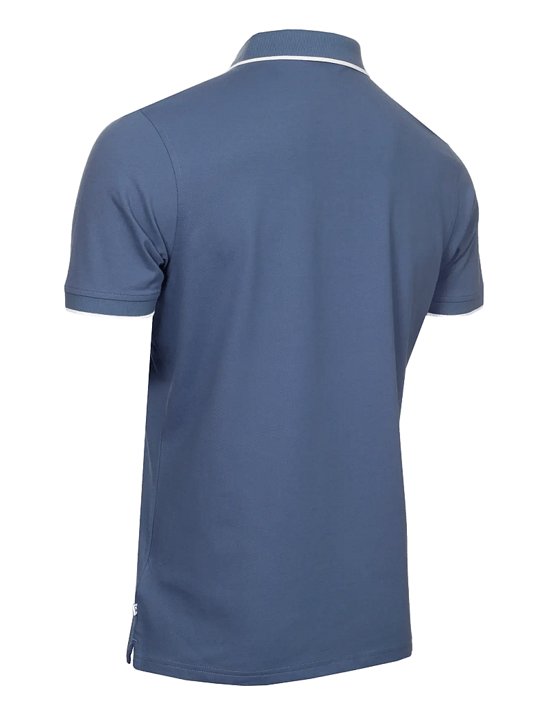 Calvin Klein Golf - TIPPED QUAD POLO - toppe & t-shirts - denimblu - 1