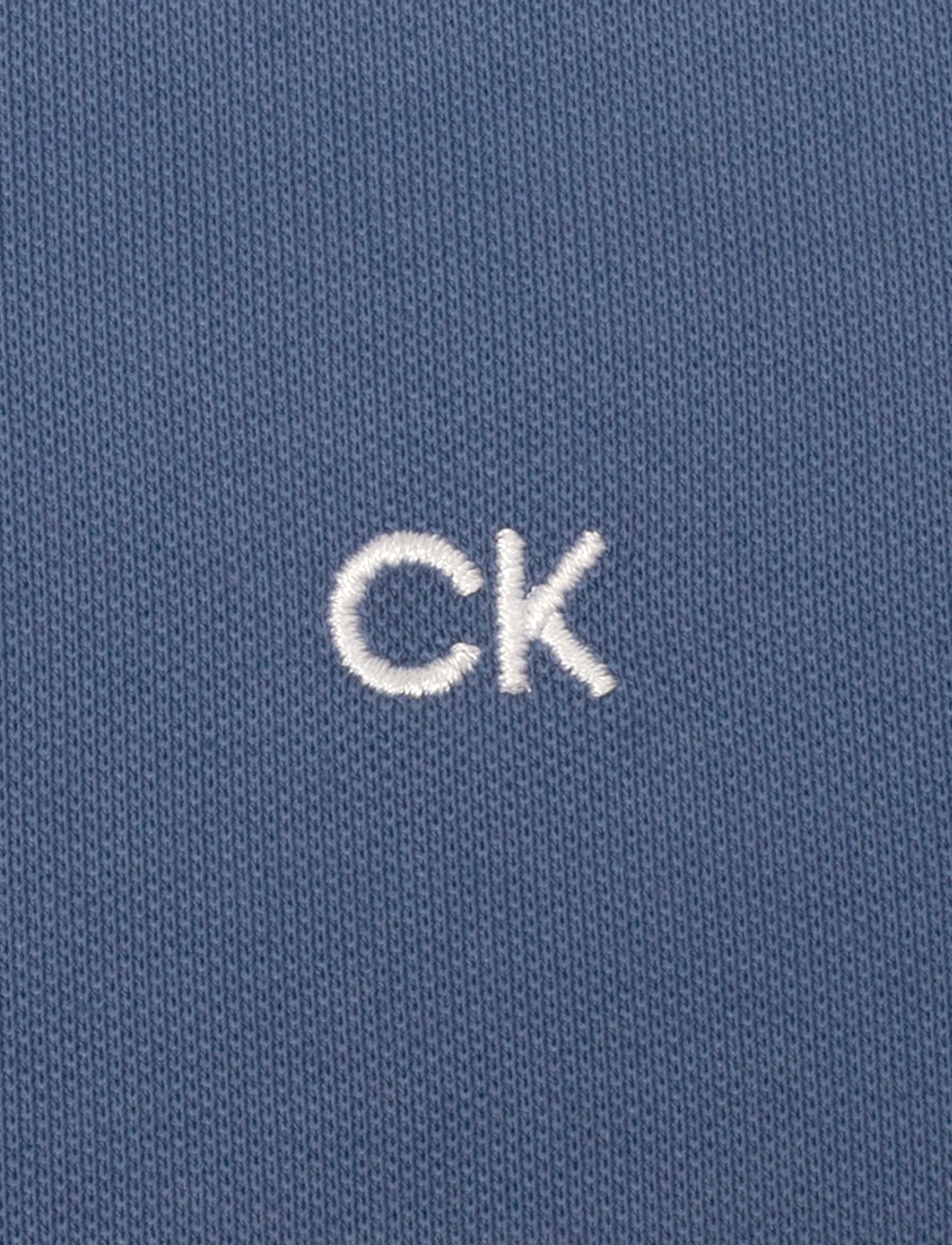 Calvin Klein Golf - TIPPED QUAD POLO - oberteile & t-shirts - denimblu - 3