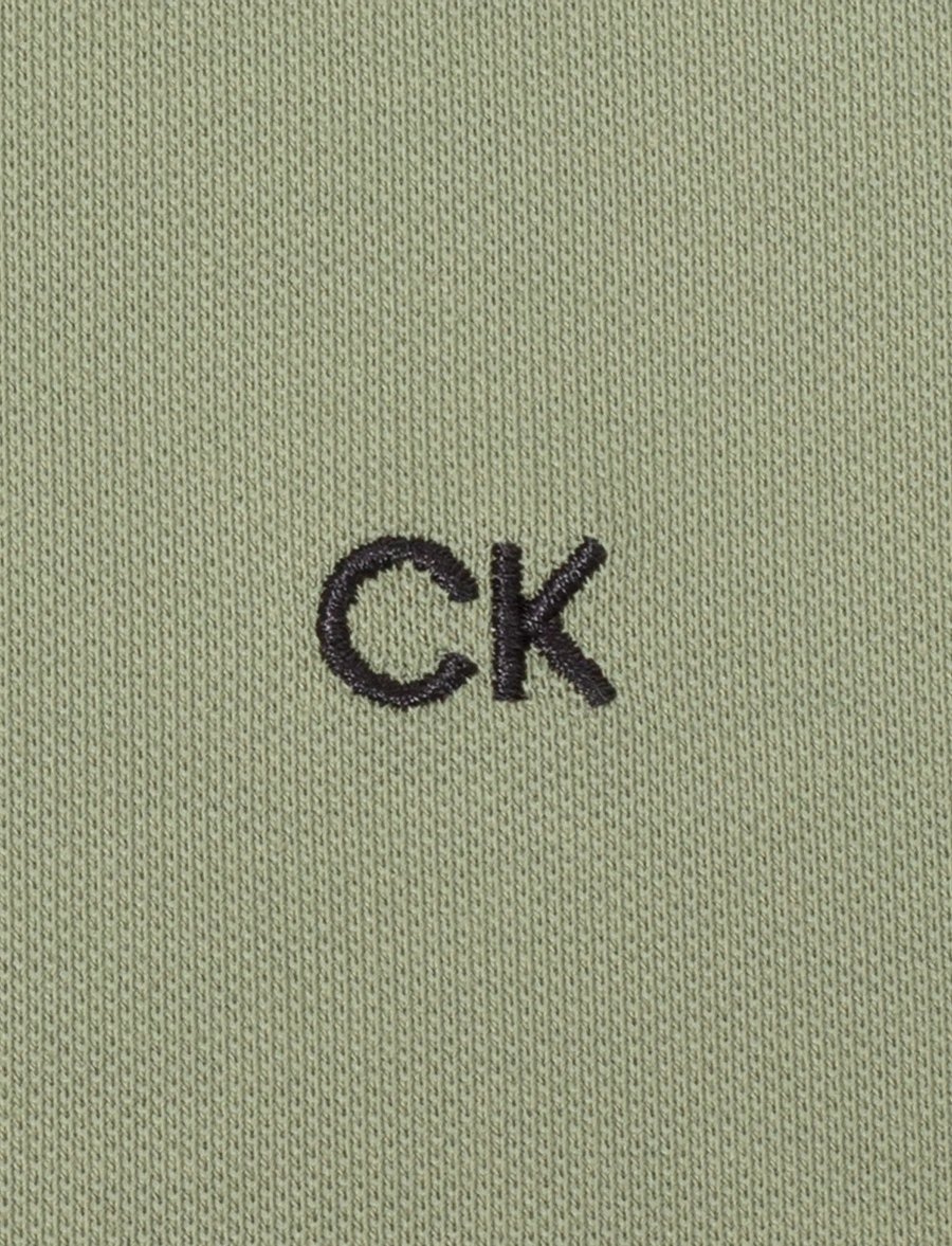 Calvin Klein Golf - TIPPED QUAD POLO - oberteile & t-shirts - sage - 3