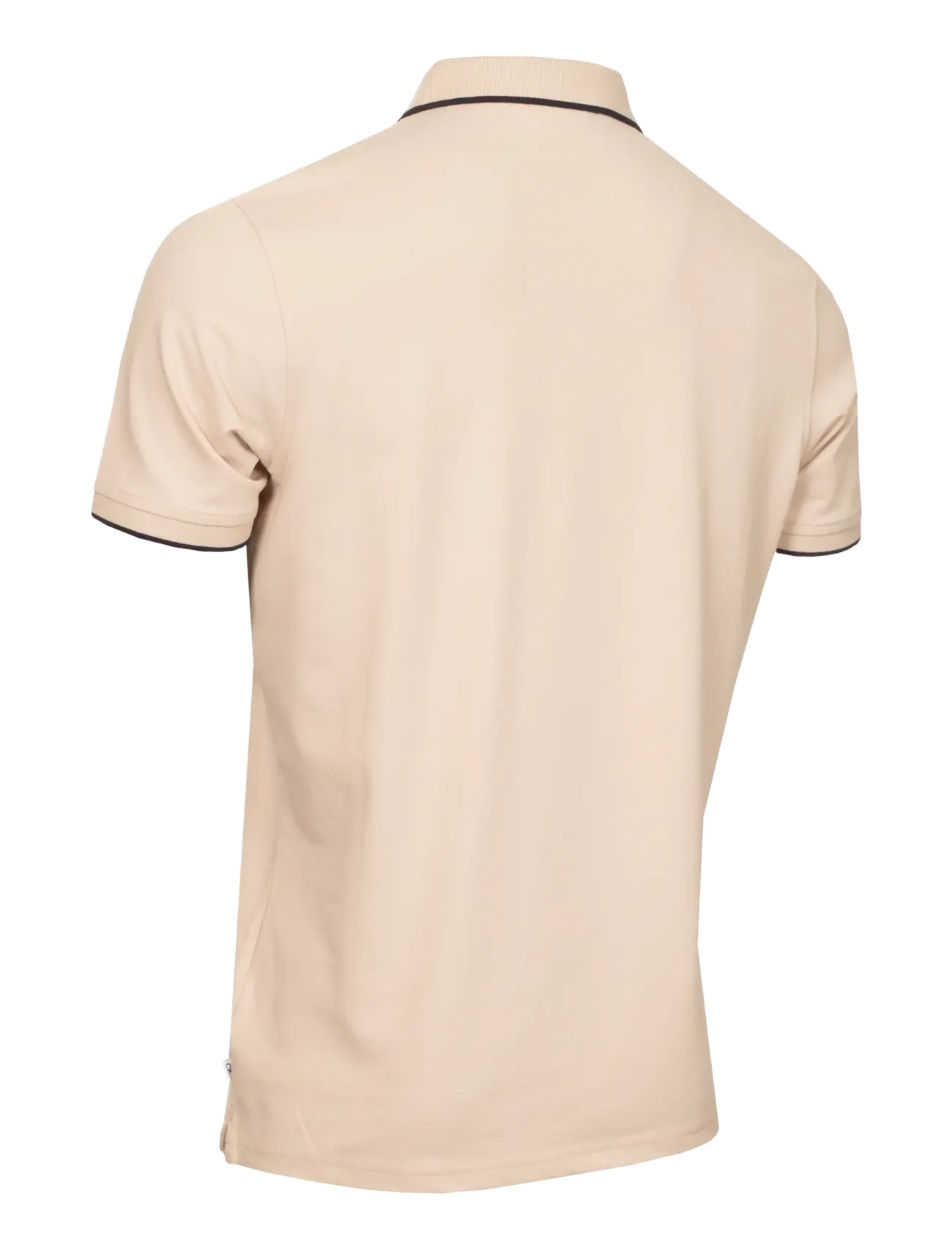 Calvin Klein Golf - TIPPED QUAD POLO - polos - stone - 1