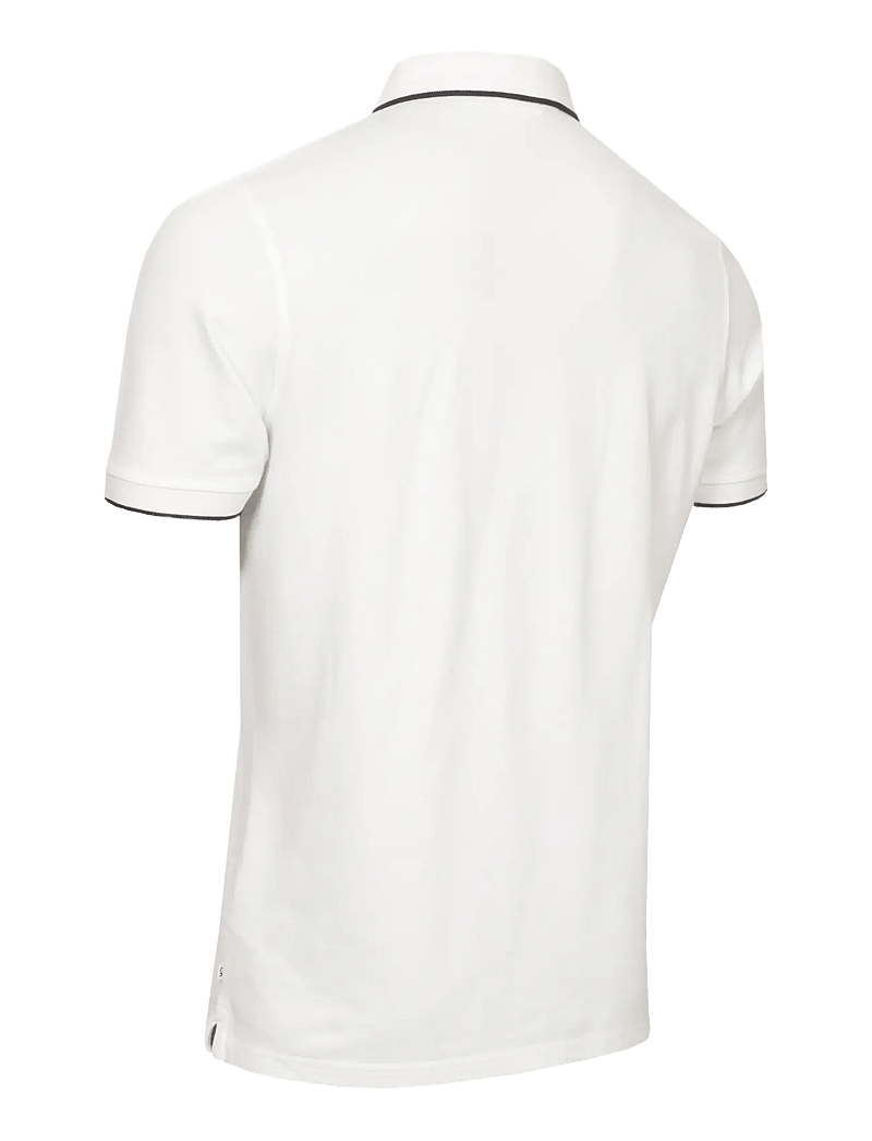 Calvin Klein Golf - TIPPED QUAD POLO - oberteile & t-shirts - white - 1