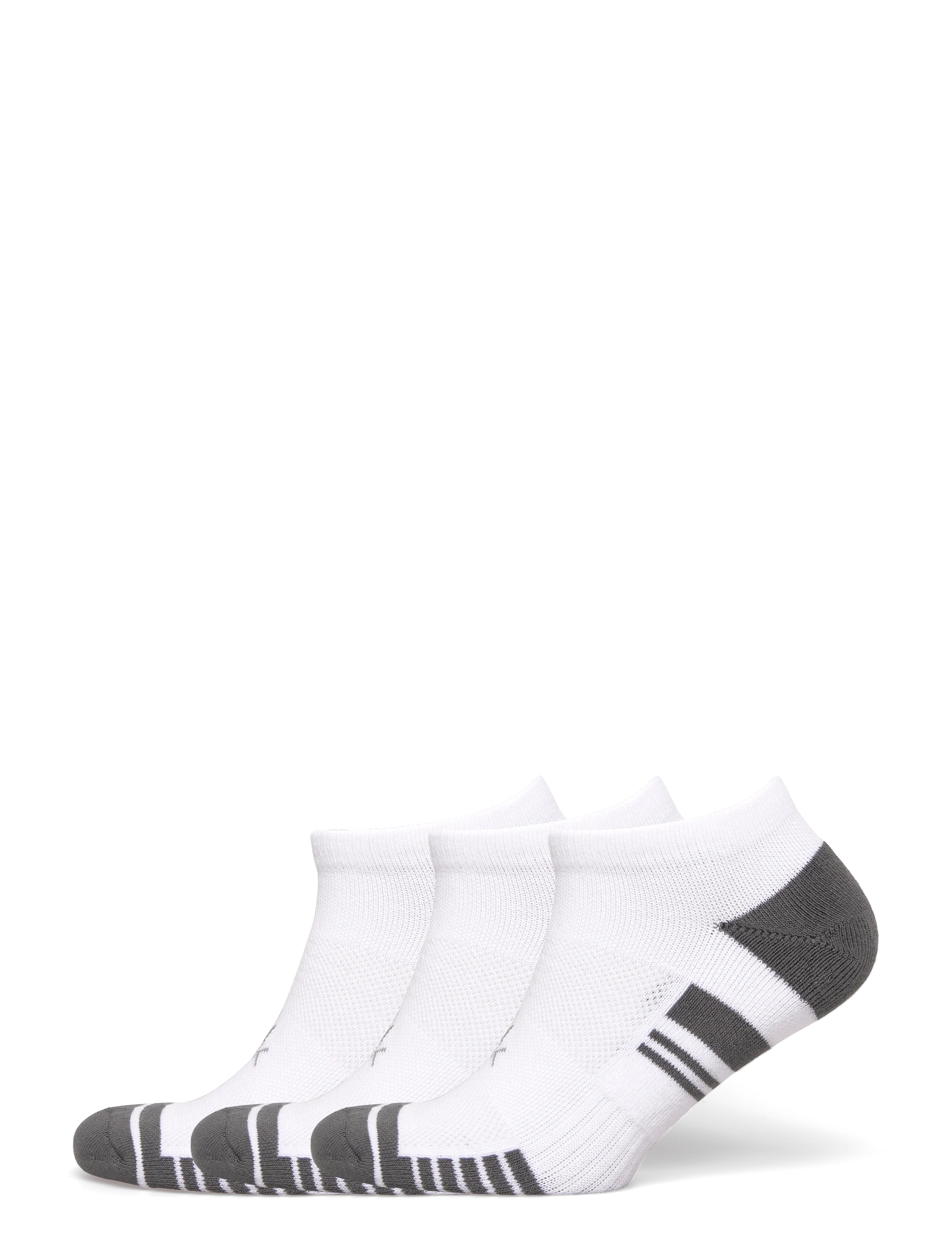 Calvin Klein Golf TECH TRAINER SOCK ( 3 PAIRS ) - Bielizna - WHT-GRY / white