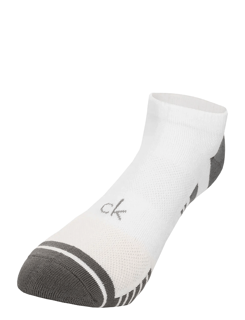 Calvin Klein Golf - TECH TRAINER SOCK ( 3 PAIRS ) - strümpfe - wht-gry - 1