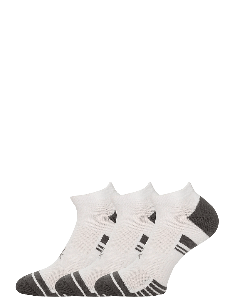 Calvin Klein Golf - TECH TRAINER SOCK ( 3 PAIRS ) - strümpfe - wht-gry - 2