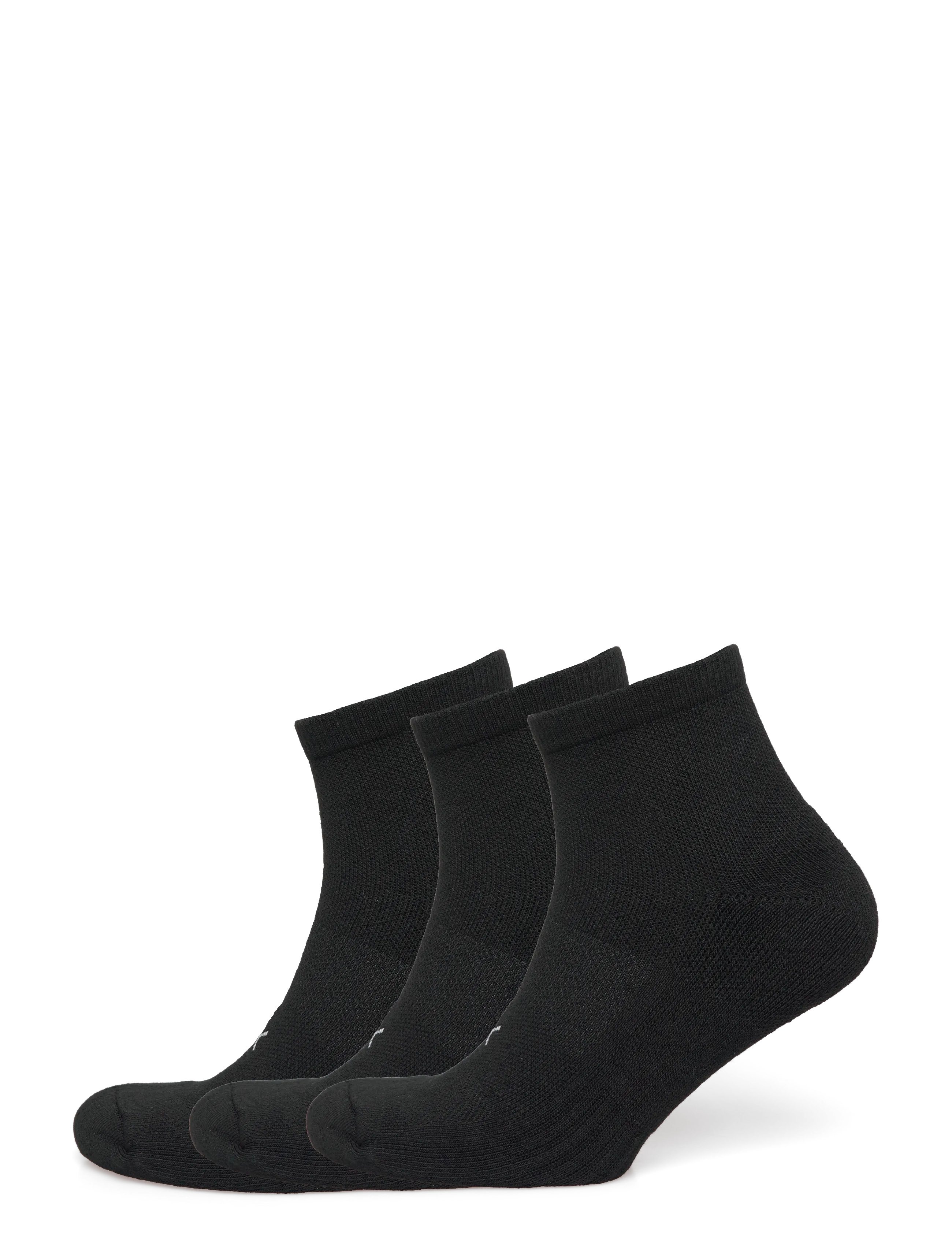Calvin Klein Golf GOLF 1/4 SOCK ( 3 PAIRS ) - Calvin Klein Golf - BLACK / black
