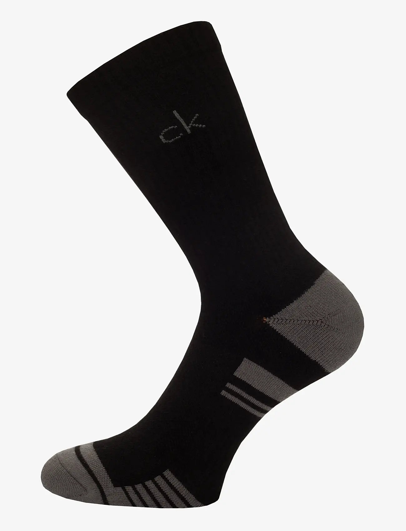 Calvin Klein Golf - TECH CREW SOCK ( 3 PAIRS ) - strümpfe - blk-gry - 1